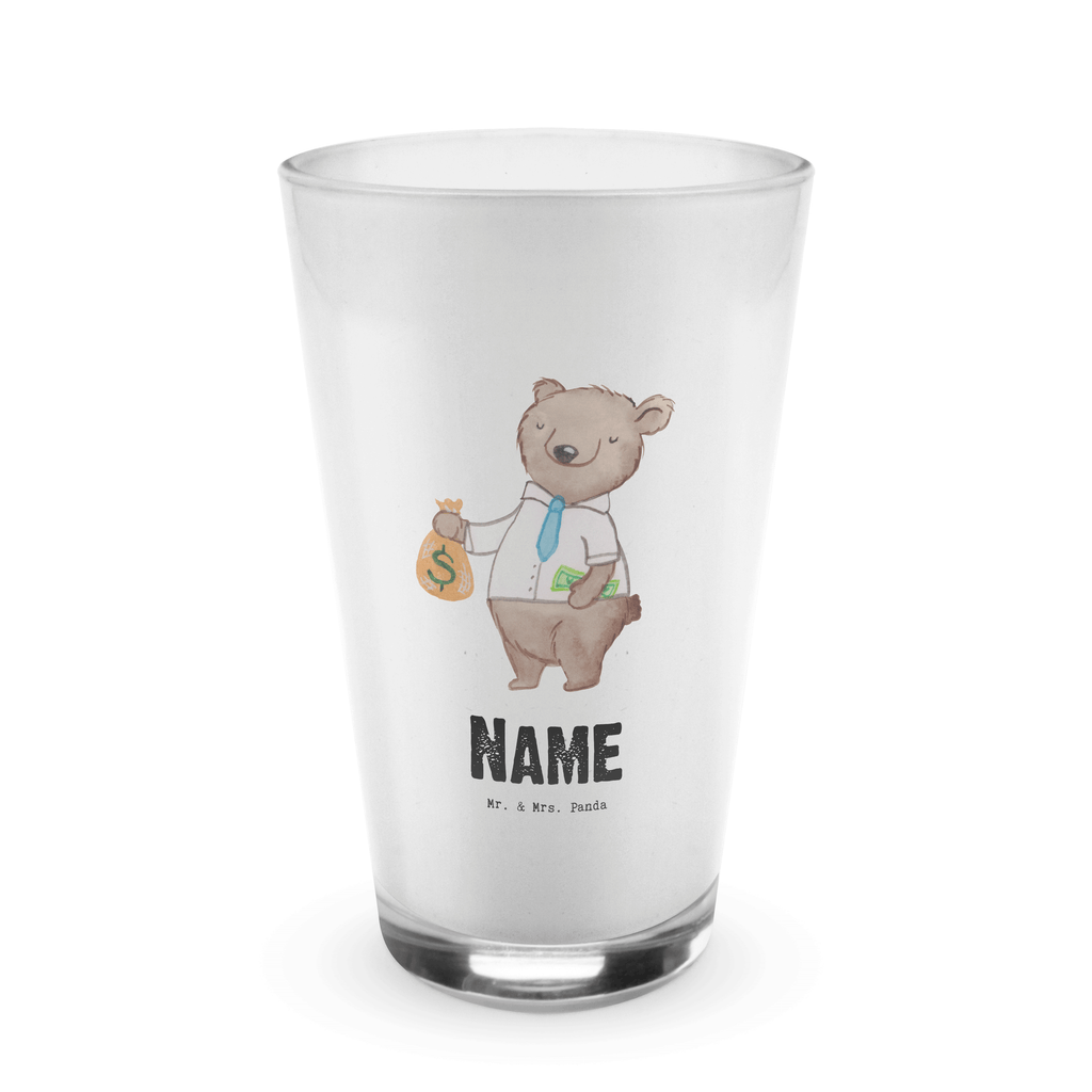 Personalisiertes Glas Bänker mit Herz Bedrucktes Glas, Glas mit Namen, Namensglas, Glas personalisiert, Name, Bedrucken, Beruf, Ausbildung, Jubiläum, Abschied, Rente, Kollege, Kollegin, Geschenk, Schenken, Arbeitskollege, Mitarbeiter, Firma, Danke, Dankeschön, Bänker, Bankfachmann, Bankangestellter, Bankberater