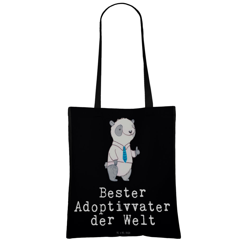 Tragetasche Panda Bester Adoptivvater der Welt Beuteltasche, Beutel, Einkaufstasche, Jutebeutel, Stoffbeutel, Tasche, Shopper, Umhängetasche, Strandtasche, Schultertasche, Stofftasche, Tragetasche, Badetasche, Jutetasche, Einkaufstüte, Laptoptasche, für, Dankeschön, Geschenk, Schenken, Geburtstag, Geburtstagsgeschenk, Geschenkidee, Danke, Bedanken, Mitbringsel, Freude machen, Geschenktipp, Bachelor, Student, Studium, Sohn, Spaß, Musterschüler, lustig, Studienabschluss, witzig, Universität, Abschluss, Alumni, Uni, Studenten, Hochschule