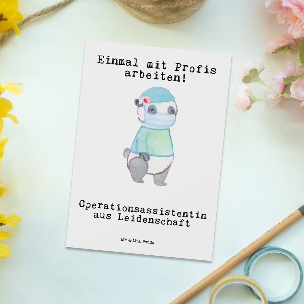 Postkarte Operationsassistentin aus Leidenschaft Postkarte, Karte, Geschenkkarte, Grußkarte, Einladung, Ansichtskarte, Geburtstagskarte, Einladungskarte, Dankeskarte, Ansichtskarten, Einladung Geburtstag, Einladungskarten Geburtstag, Beruf, Ausbildung, Jubiläum, Abschied, Rente, Kollege, Kollegin, Geschenk, Schenken, Arbeitskollege, Mitarbeiter, Firma, Danke, Dankeschön, Operationsassistentin, Operationstechnische Assistentin, OTA, OP Assistentin, Operationsassistenz