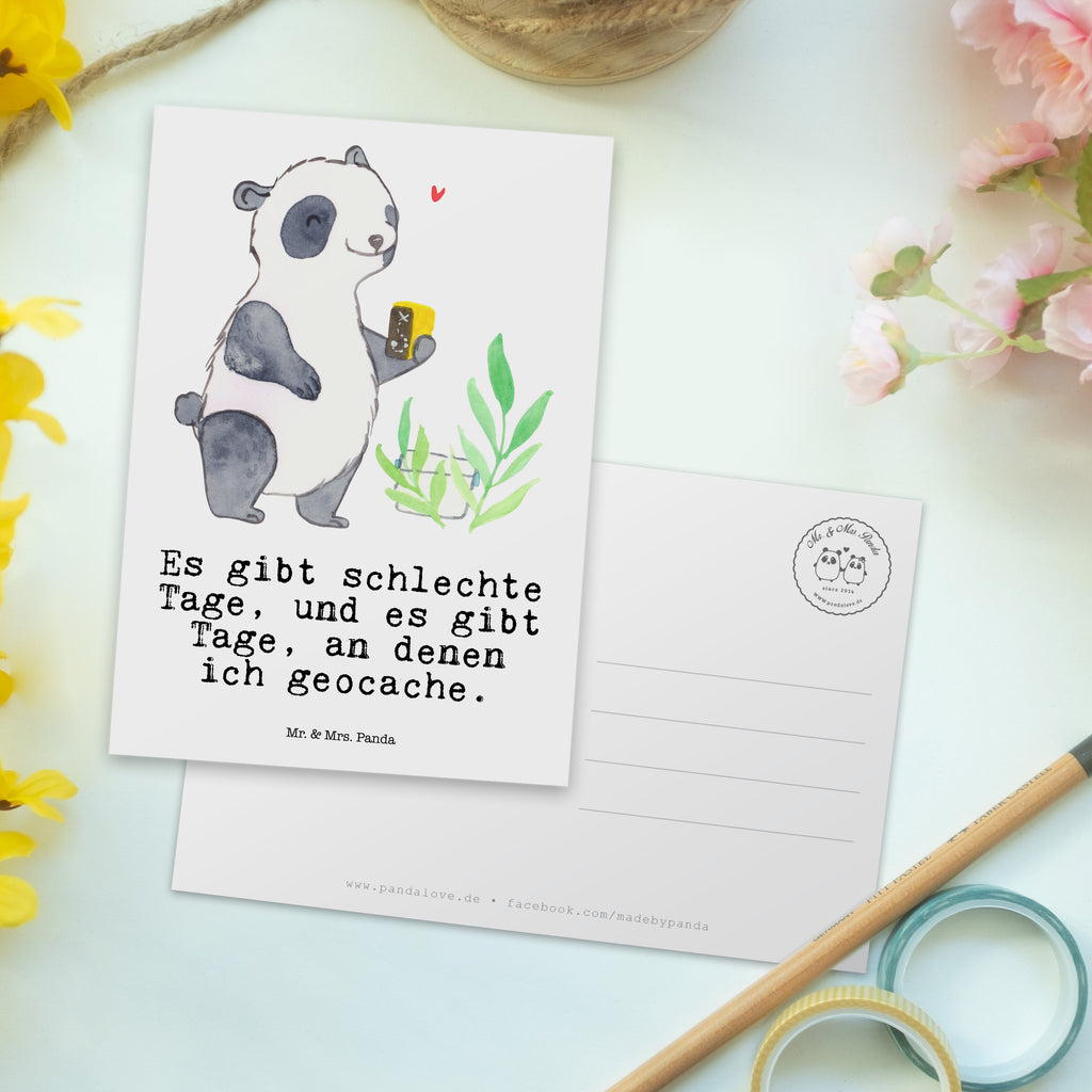 Postkarte Panda Geocaching Tage Postkarte, Karte, Geschenkkarte, Grußkarte, Einladung, Ansichtskarte, Geburtstagskarte, Einladungskarte, Dankeskarte, Ansichtskarten, Einladung Geburtstag, Einladungskarten Geburtstag, Geschenk, Sport, Sportart, Hobby, Schenken, Danke, Dankeschön, Auszeichnung, Gewinn, Sportler, Geocaching, Schatzsuchen, GPS Schnitzeljagd, Opencaching