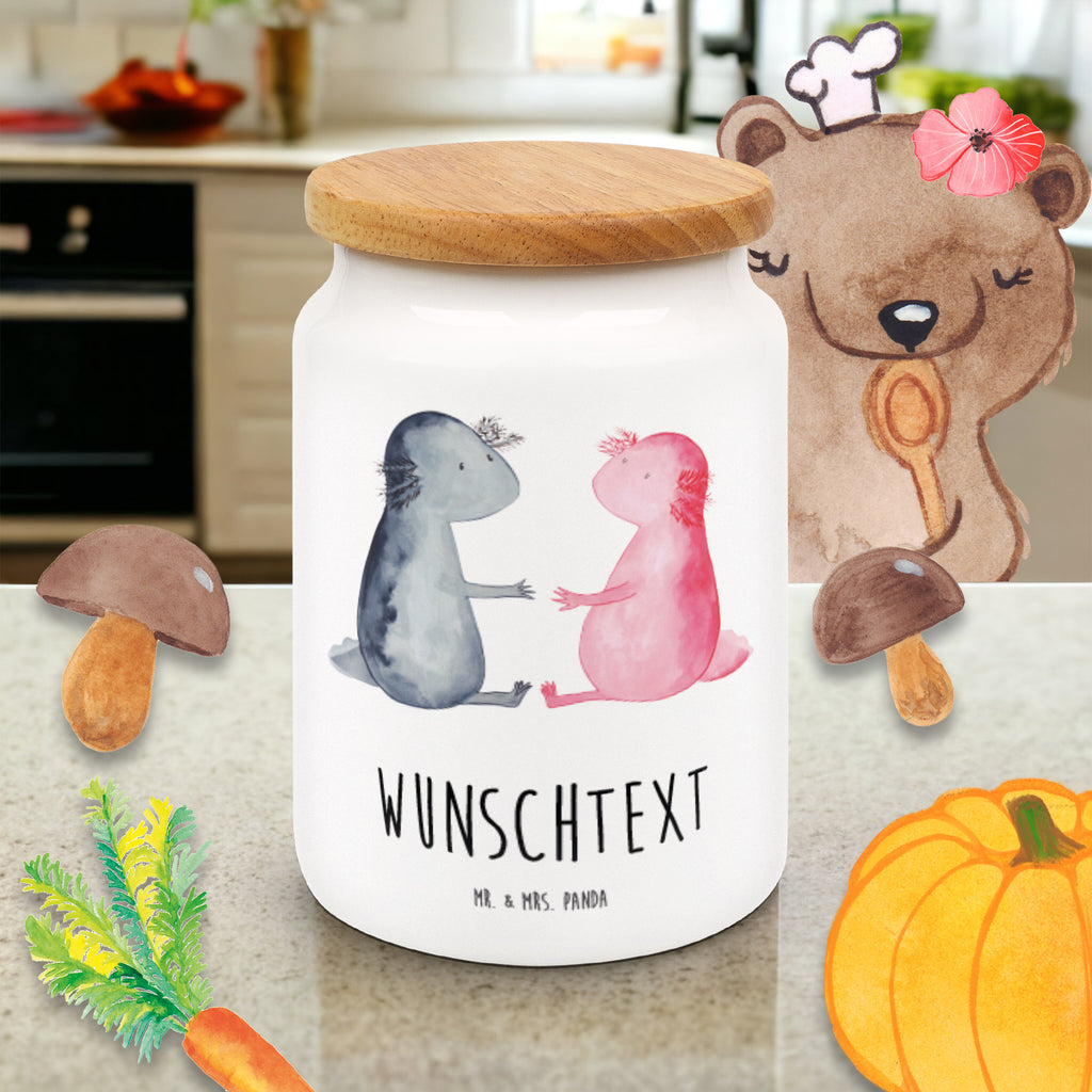 Personalisierte Vorratsdose Axolotl Liebe Personalisierte Vorratsdose, Personalisierte Keksdose, Personalisierte Keramikdose, Personalisierte Leckerlidose, Personalisierte Dose, Personalisierter Vorratsbehälter, Personalisierte Aufbewahrungsdose, Axolotl, Molch, Axolot, Schwanzlurch, Lurch, Lurche, Liebe, große Liebe, Liebesbeweis, Freund, Verlobter, Ehemann, Jahrestag, Valentinstag