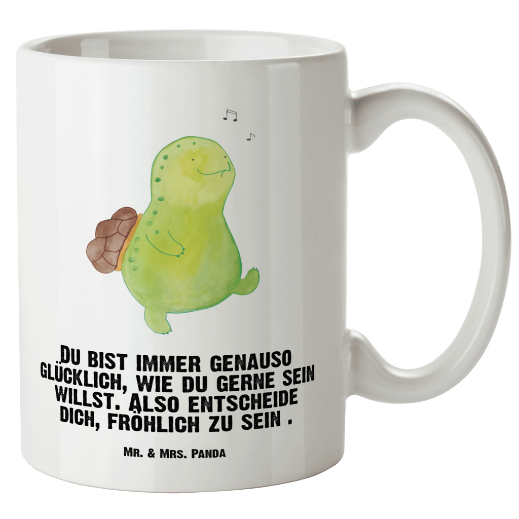 XL Tasse Schildkröte pfeift XL Tasse, Große Tasse, Grosse Kaffeetasse, XL Becher, XL Teetasse, spülmaschinenfest, Jumbo Tasse, Groß, Schildkröte, Schildi, Schildkröten, fröhlich, Glück, Motivation, Lebensfreude, Depression, Trennung, Neuanfang