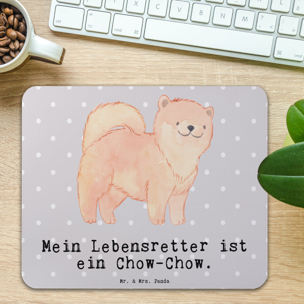 Mauspad Chow-Chow Lebensretter Mousepad, Computer zubehör, Büroausstattung, PC Zubehör, Arbeitszimmer, Mauspad, Einzigartiges Mauspad, Designer Mauspad, Mausunterlage, Mauspad Büro, Hund, Hunderasse, Rassehund, Hundebesitzer, Geschenk, Tierfreund, Schenken, Welpe, Chow-Chow, Asiatischer Spitz