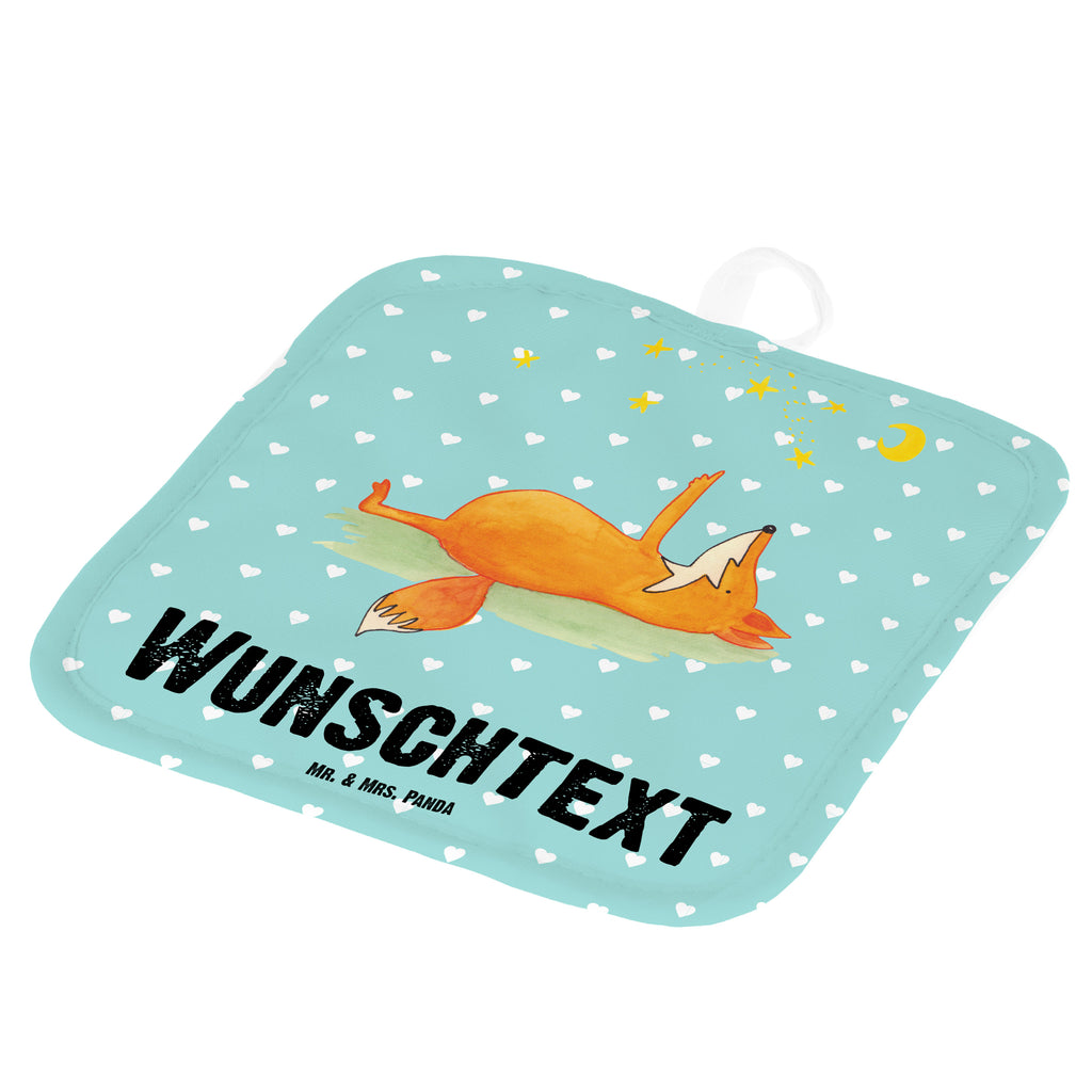 Personalisierte Topflappen Fuchs Sterne Topflappen personalisiert, Personalisierte Topfuntersetzer, Personalisierter Ofenhandschuh, Topflappen Set personalisiert, Topflappen mit Namen, Namensaufdruck, Fuchs, Füchse, tröstende Worte, Spruch positiv, Spruch schön, Romantik, Always Look on the Bright Side of Life