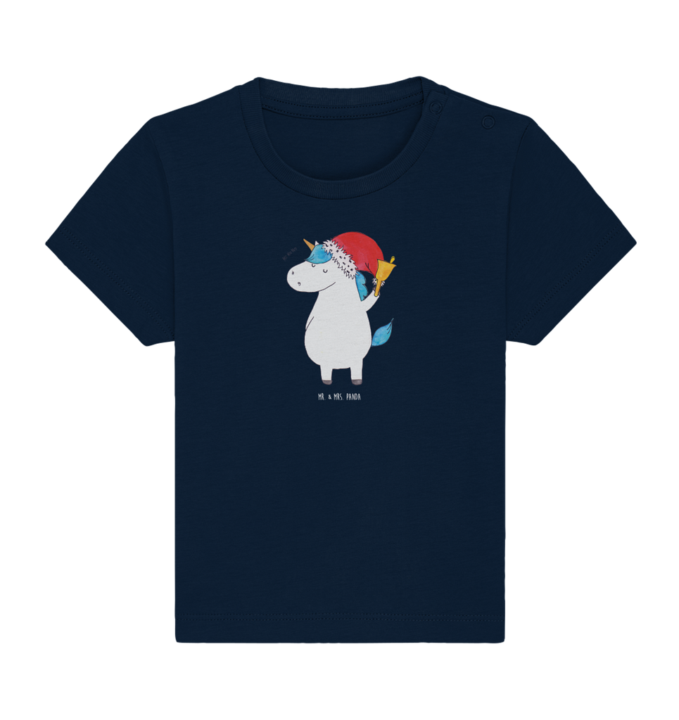 Organic Baby Shirt Einhorn Weihnachtsmann Baby T-Shirt, Jungen Baby T-Shirt, Mädchen Baby T-Shirt, Shirt, Einhorn, Einhörner, Einhorn Deko, Pegasus, Unicorn, Gin, Schokolade, Schoki, Weihnachten, Weihnachtsmann, Nikolaus, Wunschzettel, Wunschliste, Feenstaub