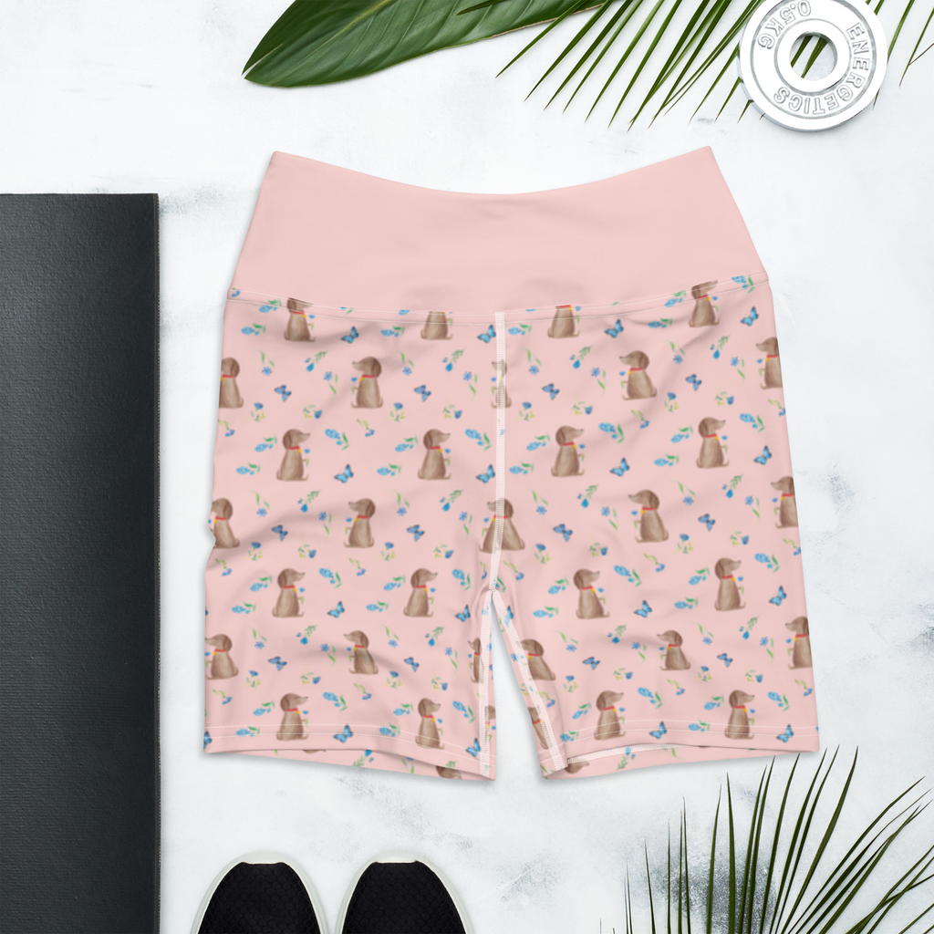 Yoga Shorts Hund Blume Yoga Shorts, Yogashorts, Sporthose, Sportshorts, Fitnesshose, Sportshorts Damen, Yoga Shorts Damen, Yogabekleidung, Sportbekleidung, Hund, Hundemotiv, Haustier, Hunderasse, Tierliebhaber, Hundebesitzer, Sprüche, Hunde, Frauchen, Hundeliebe