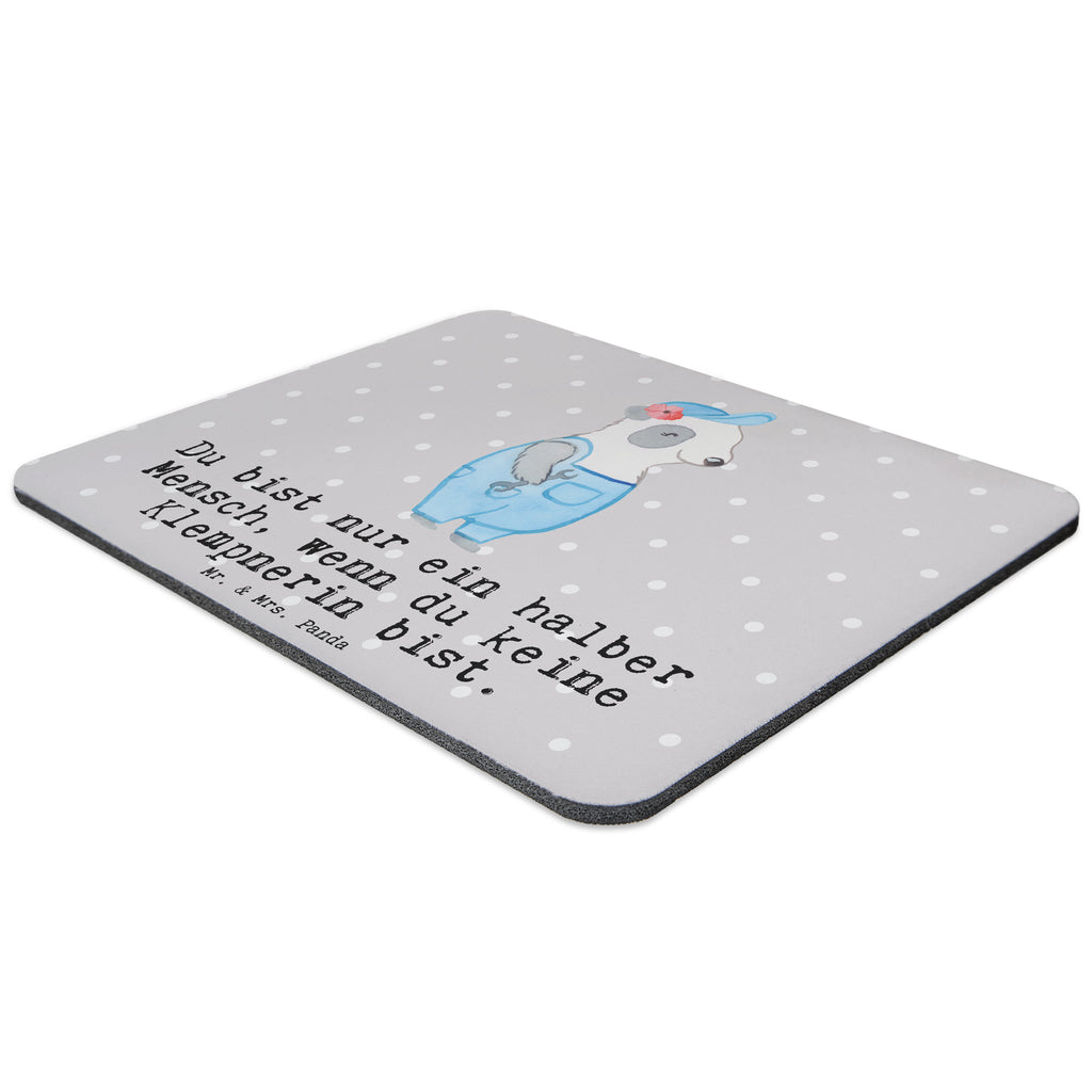 Mauspad Klempnerin mit Herz Mousepad, Computer zubehör, Büroausstattung, PC Zubehör, Arbeitszimmer, Mauspad, Einzigartiges Mauspad, Designer Mauspad, Mausunterlage, Mauspad Büro, Beruf, Ausbildung, Jubiläum, Abschied, Rente, Kollege, Kollegin, Geschenk, Schenken, Arbeitskollege, Mitarbeiter, Firma, Danke, Dankeschön, Klempnerin, Handwerkerin, Installateurin, Meisterin, Gesellenprüfung, Fachbetrieb, Bauklempnerin, Sanitärinstallationen