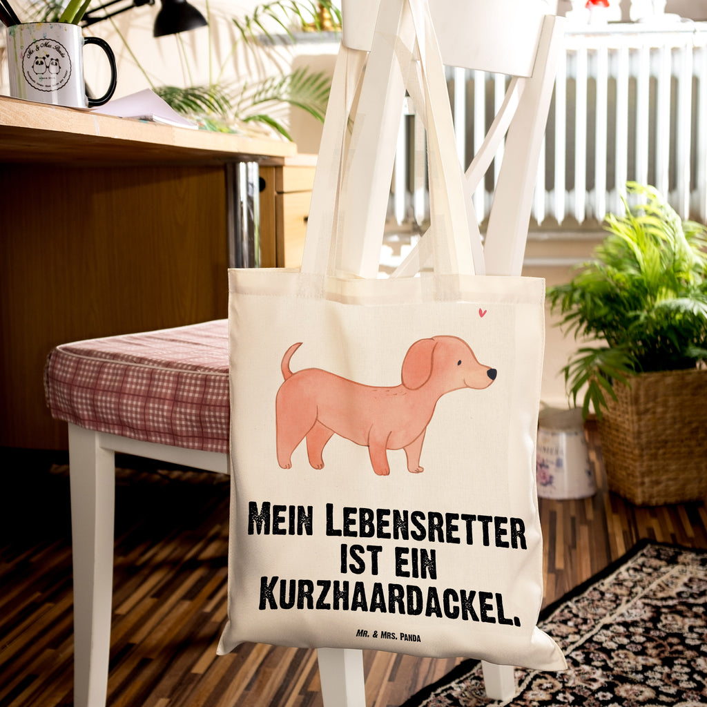 Tragetasche Dackel Kurzhaardackel Lebensretter Beuteltasche, Beutel, Einkaufstasche, Jutebeutel, Stoffbeutel, Tasche, Shopper, Umhängetasche, Strandtasche, Schultertasche, Stofftasche, Tragetasche, Badetasche, Jutetasche, Einkaufstüte, Laptoptasche, Hund, Hunderasse, Rassehund, Hundebesitzer, Geschenk, Tierfreund, Schenken, Welpe, Teckel, Dachshund, Kurzhaardackel