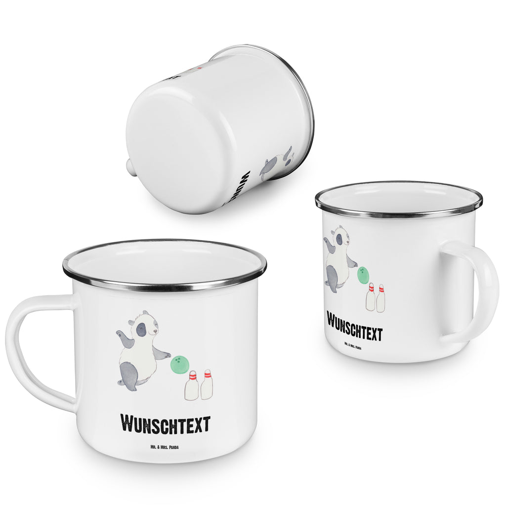 Personalisierte Emaille Tasse Panda Bowling Emaille Tasse personalisiert, Emaille Tasse mit Namen, Campingtasse personalisiert, Namenstasse, Campingtasse bedrucken, Campinggeschirr personalsisert, tasse mit namen, personalisierte tassen, personalisierte tasse, tasse selbst gestalten, tasse bedrucken, tassen bedrucken, Geschenk, Sport, Sportart, Hobby, Schenken, Danke, Dankeschön, Auszeichnung, Gewinn, Sportler, Bowling, Bowlen gehen, Bowling Center, Bowlingbahn, Kegelbahn, Kegelausflug, Bowlingausflug, Bowlingparty