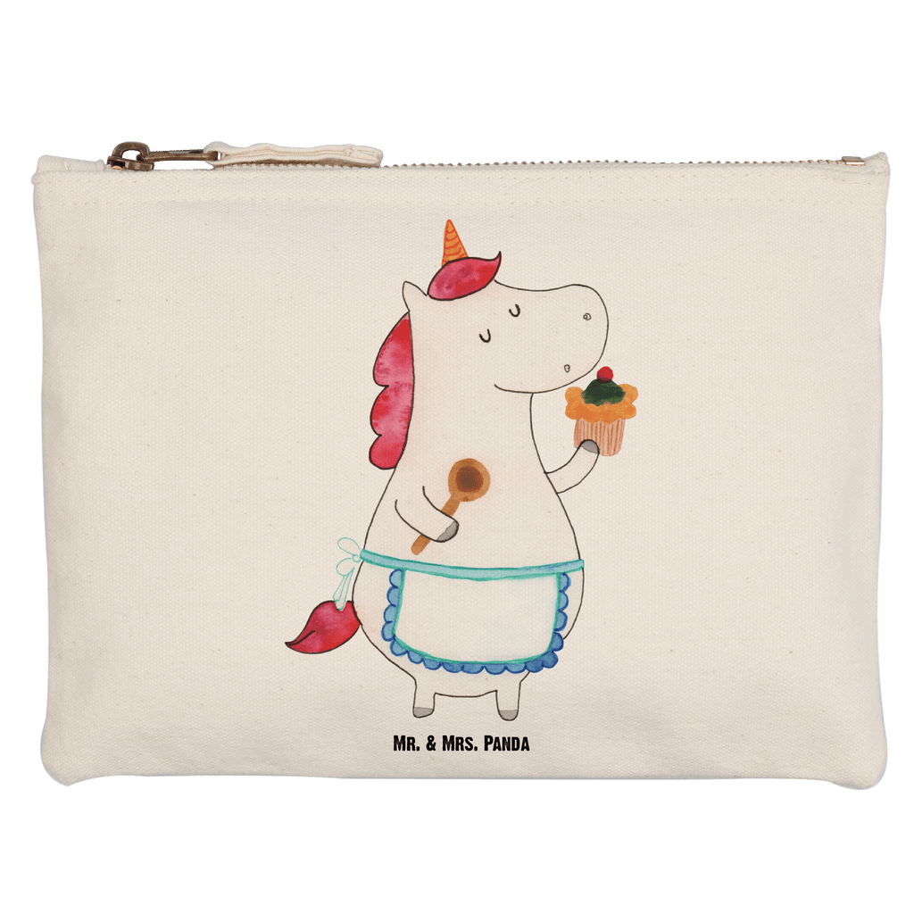 Schminktasche Einhorn Küchenfee Schminktasche, Kosmetiktasche, Kosmetikbeutel, Stiftemäppchen, Etui, Federmappe, Makeup, XXL, Schminketui, Kosmetiketui, Schlamperetui, Einhorn, Einhörner, Einhorn Deko, Pegasus, Unicorn, backen, Muffin, Motivation, Träumer, träumen, Bäckerin, Hobbykoch, Koch, Torte, Kuchen