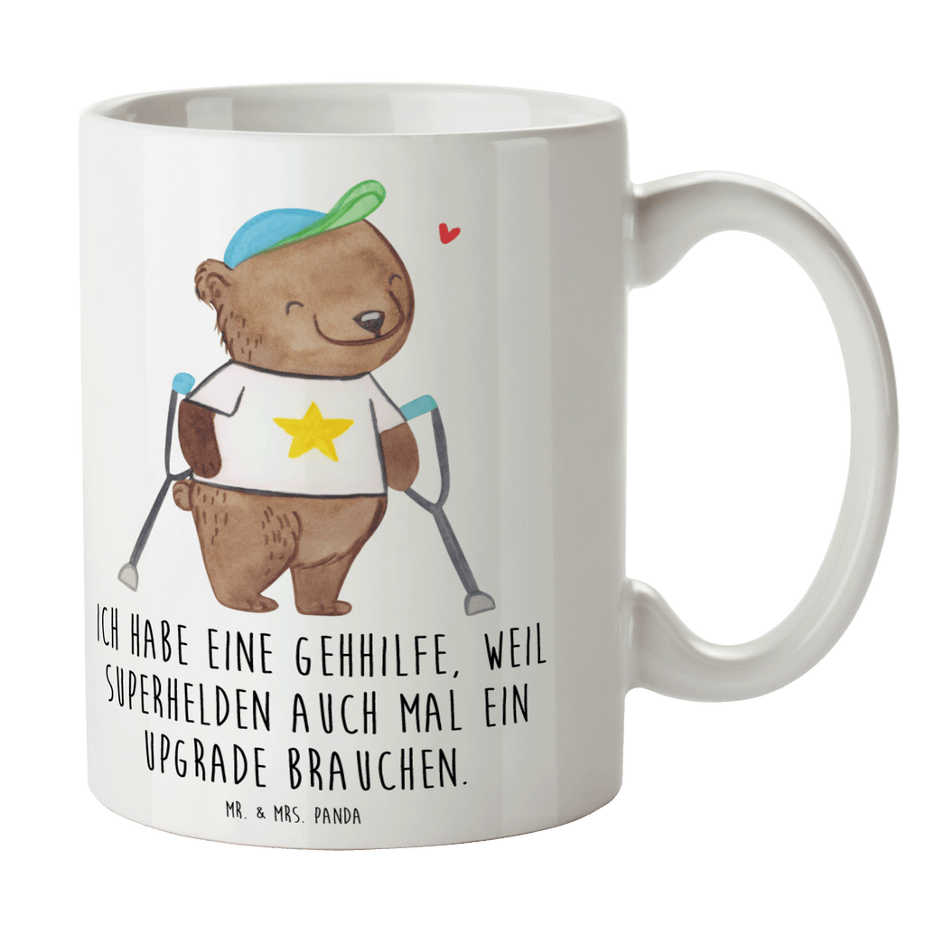 Tasse Bär Gehhilfen Tasse, Kaffeetasse, Teetasse, Becher, Kaffeebecher, Teebecher, Keramiktasse, Porzellantasse, Büro Tasse, Geschenk Tasse, Tasse Sprüche, Tasse Motive, Kaffeetassen, Tasse bedrucken, Designer Tasse, Cappuccino Tassen, Schöne Teetassen, Bär, Gehhilfe, Krücken