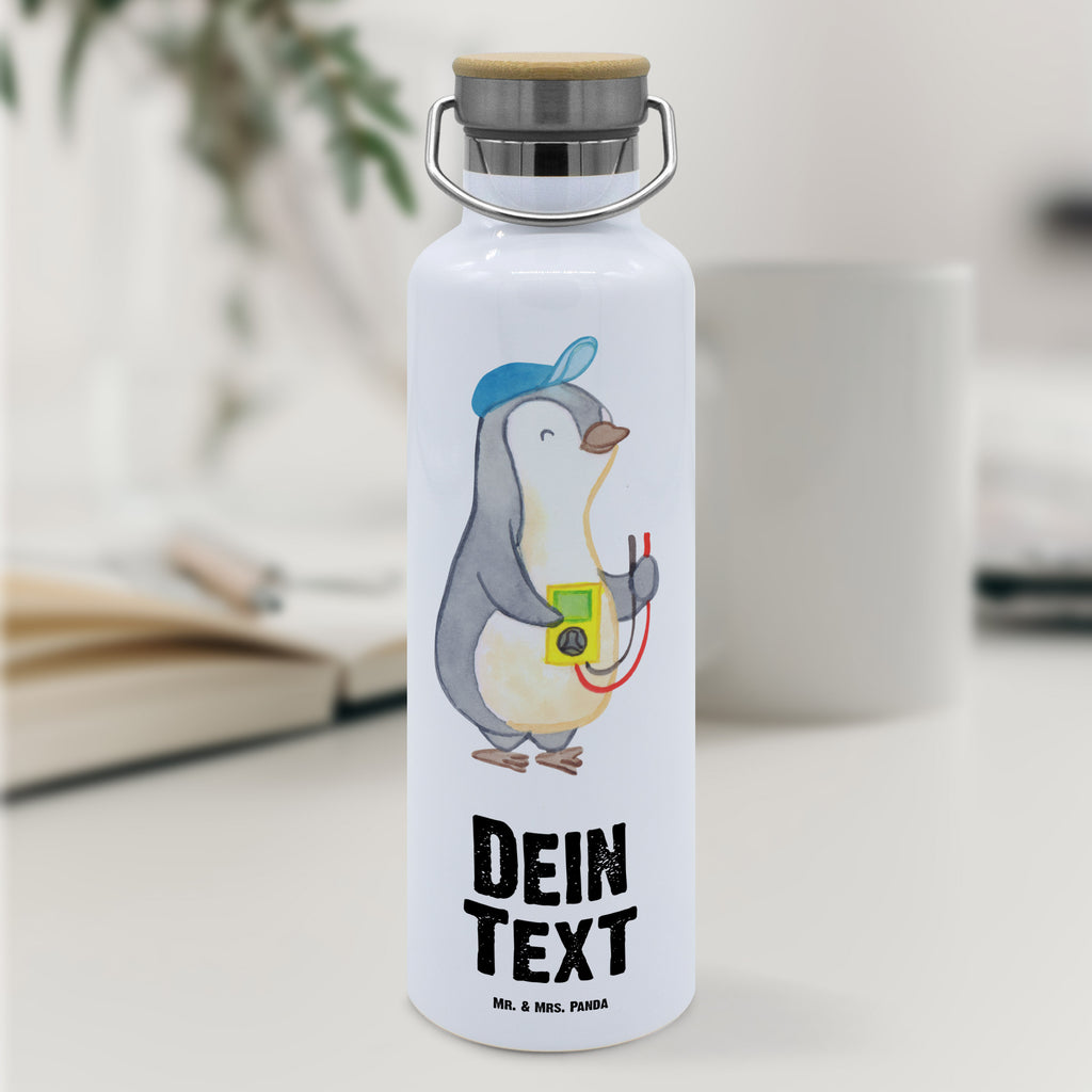 Personalisierte Trinkflasche Elektriker mit Herz Personalisierte Trinkflasche, Trinkflasche mit Namen, Trinkflasche bedrucken, Flasche personalisiert, Trinkflasch mit Aufdruck, Trinkflasche Werbegeschenk, Namensaufdruck Trinkflasche, Sportflasche personalisiert, Trinkflasche Sport, Beruf, Ausbildung, Jubiläum, Abschied, Rente, Kollege, Kollegin, Geschenk, Schenken, Arbeitskollege, Mitarbeiter, Firma, Danke, Dankeschön, Elektriker, Elektronmonteur, Elektrotechniker, Elektroinstallateur, Elektromeister, Gesellenprüfung