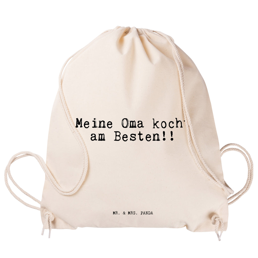 Sportbeutel Meine Oma kocht am... Sportbeutel, Turnbeutel, Beutel, Sporttasche, Tasche, Stoffbeutel, Sportbeutel Kinder, Gymsack, Beutel Rucksack, Kleine Sporttasche, Sportzubehör, Turnbeutel Baumwolle, Spruch, Sprüche, lustige Sprüche, Weisheiten, Zitate, Spruch Geschenke, Spruch Sprüche Weisheiten Zitate Lustig Weisheit Worte