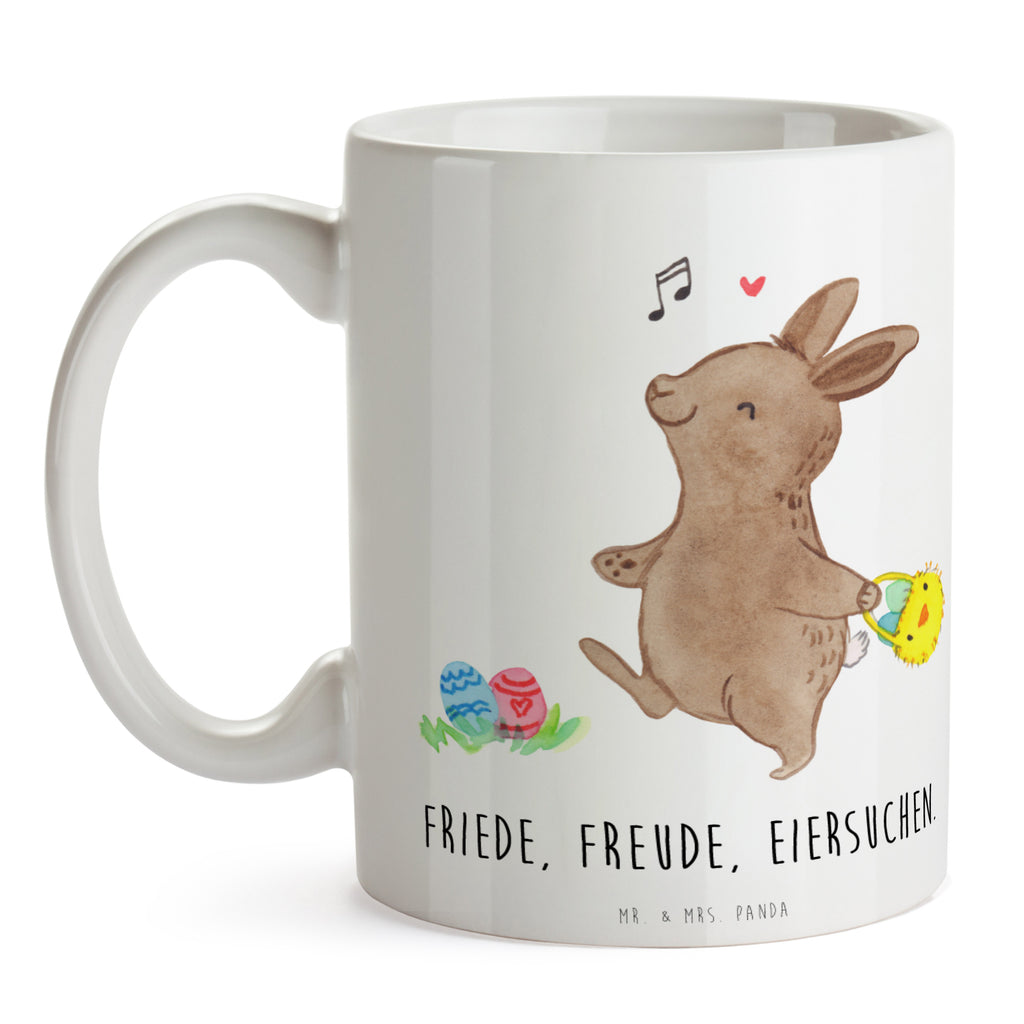 Tasse Hase Eiersuche Tasse, Kaffeetasse, Teetasse, Becher, Kaffeebecher, Teebecher, Keramiktasse, Porzellantasse, Büro Tasse, Geschenk Tasse, Tasse Sprüche, Tasse Motive, Kaffeetassen, Tasse bedrucken, Designer Tasse, Cappuccino Tassen, Schöne Teetassen, Ostern, Osterhase, Ostergeschenke, Osternest, Osterdeko, Geschenke zu Ostern, Ostern Geschenk, Ostergeschenke Kinder, Ostern Kinder