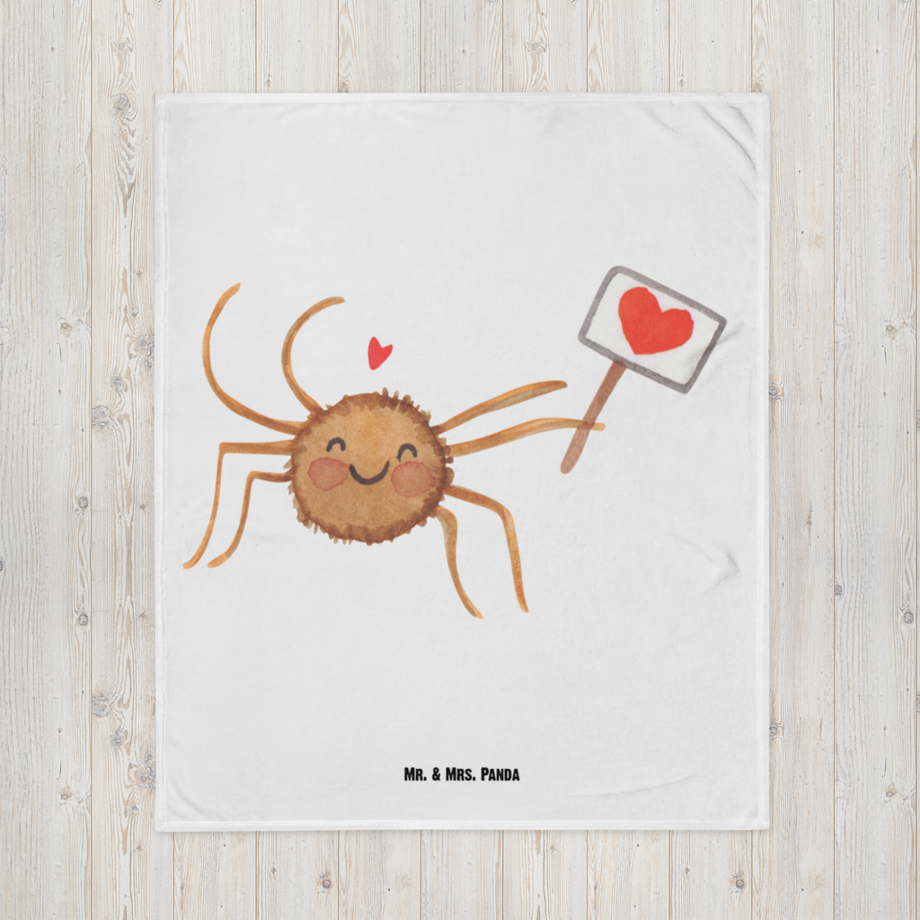 Kuscheldecke Spinne Agathe Motivation Decke, Wohndecke, Tagesdecke, Wolldecke, Sofadecke, Spinne Agathe, Spinne, Agathe, Videos, Merchandise, Motivation, Glück, Liebe, Vertrauen, Dankeschön