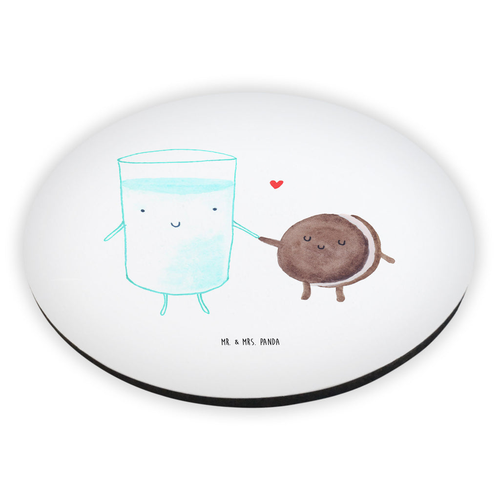 Rund Magnet Milch & Keks Kühlschrankmagnet, Pinnwandmagnet, Souvenir Magnet, Motivmagnete, Dekomagnet, Whiteboard Magnet, Notiz Magnet, Kühlschrank Dekoration, Tiermotive, Gute Laune, lustige Sprüche, Tiere, Milk, Cookie, Milch, Keks, Kekse, Kaffee, Einladung Frühstück, Motiv süß, romantisch, perfektes Paar