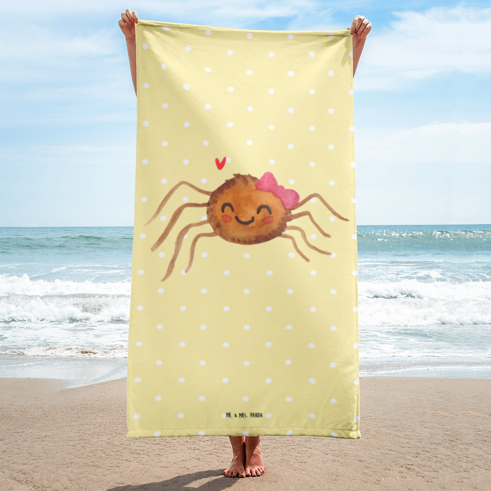 XL Badehandtuch Spinne Agathe Freude Handtuch, Badetuch, Duschtuch, Strandtuch, Saunatuch, Spinne Agathe, Spinne, Agathe, Videos, Merchandise, Viral, Viraler Hit, Trend, Beliebte Spinne