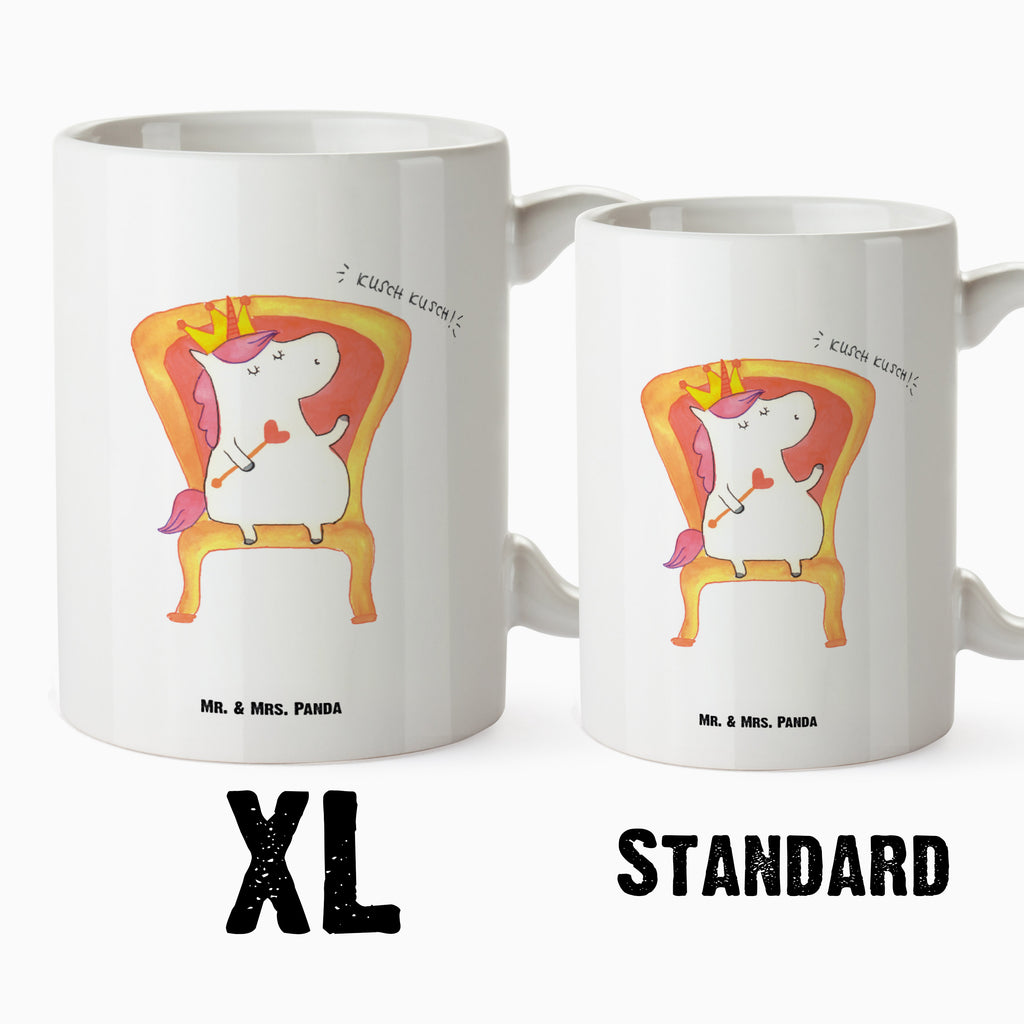 XL Tasse Einhorn König XL Tasse, Große Tasse, Grosse Kaffeetasse, XL Becher, XL Teetasse, spülmaschinenfest, Jumbo Tasse, Groß, Einhorn, Einhörner, Einhorn Deko, Pegasus, Unicorn, König, Präsident, Bundeskanzler, Herrscher, Kaiser, Prinzessin, Krone