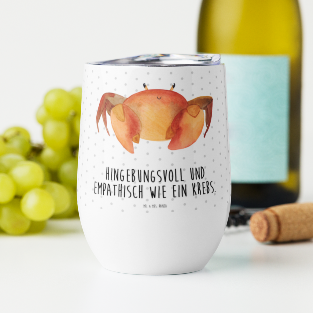 Weinbecher Sternzeichen Krebs Weinbecher, Glühwein Becher, Heißgetränke, Trinkbecher, Weinkelch, Weingläser, hochwertiger Weinbecher, Weinbecher Reisen, Weinbecher unterwegs, Thermobecher, Glühweinbecher, Tierkreiszeichen, Sternzeichen, Horoskop, Astrologie, Aszendent, Krebse, Krebs Geschenk, Krebs Sternzeichen, Geschenk Juni, Geschenk Juli, Geburtstag Juni, Geburtstag Juli, Krabbe, Meerestier, Geschenk Meer