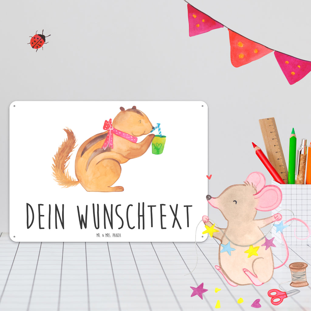 Personalisiertes Blechschild Eichhörnchen Smoothie Blechschild, Metallschild, Geschenk Schild, Schild, Magnet-Metall-Schild, Deko Schild, Wandschild, Wand-Dekoration, Türschild, Tiermotive, Gute Laune, lustige Sprüche, Tiere, Green Smoothies, Diät, Abnehmen, Streifenhörnchen, Eichhörnchen