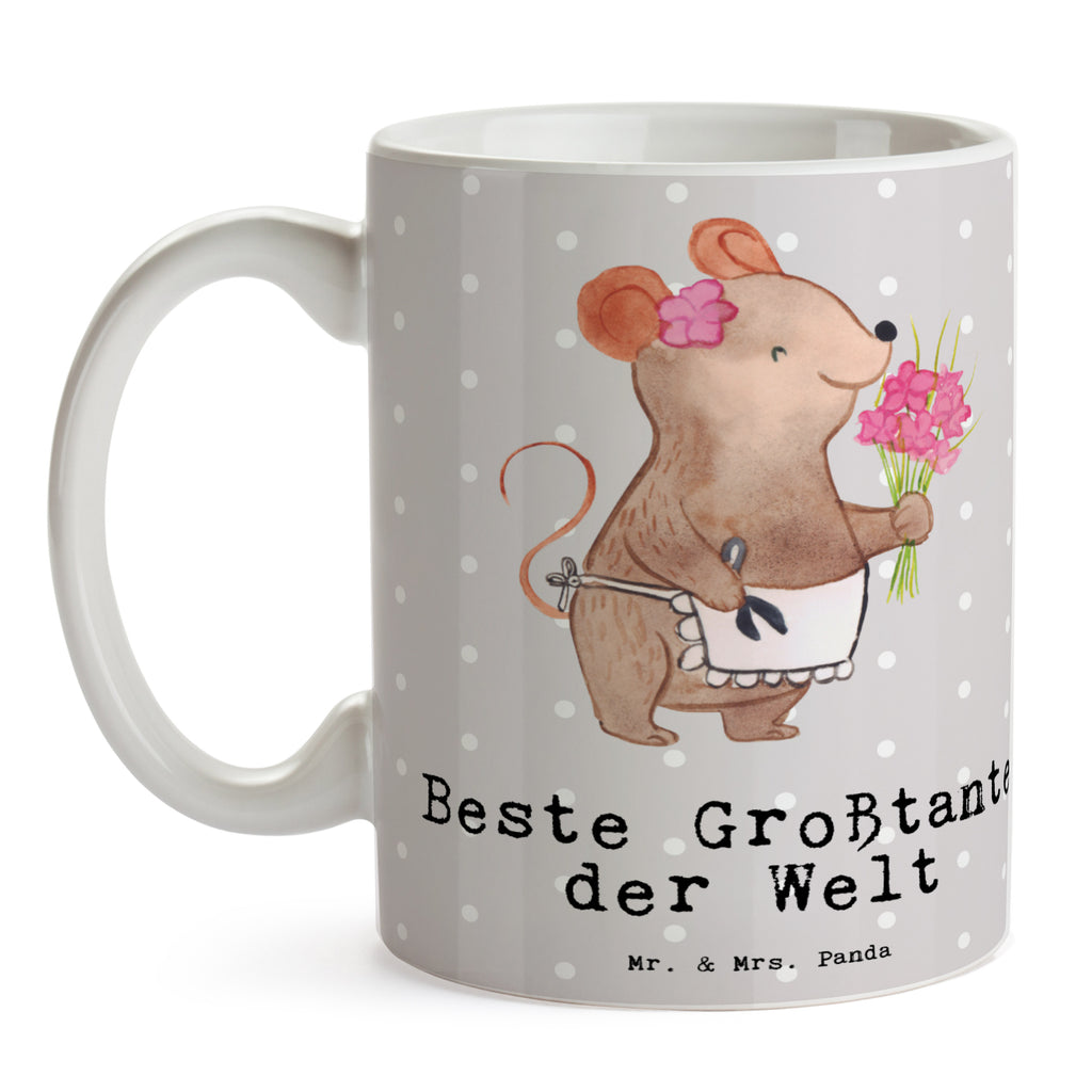 Tasse Maus Beste Großtante der Welt Tasse, Kaffeetasse, Teetasse, Becher, Kaffeebecher, Teebecher, Keramiktasse, Porzellantasse, Büro Tasse, Geschenk Tasse, Tasse Sprüche, Tasse Motive, Kaffeetassen, Tasse bedrucken, Designer Tasse, Cappuccino Tassen, Schöne Teetassen, für, Dankeschön, Geschenk, Schenken, Geburtstag, Geburtstagsgeschenk, Geschenkidee, Danke, Bedanken, Mitbringsel, Freude machen, Geschenktipp, Großtante, Grosstante, Tante, Lieblingstante, Familie, Schwester, Tanten, Kleinigkeit, Beste, Nichte, Neffe, Groß