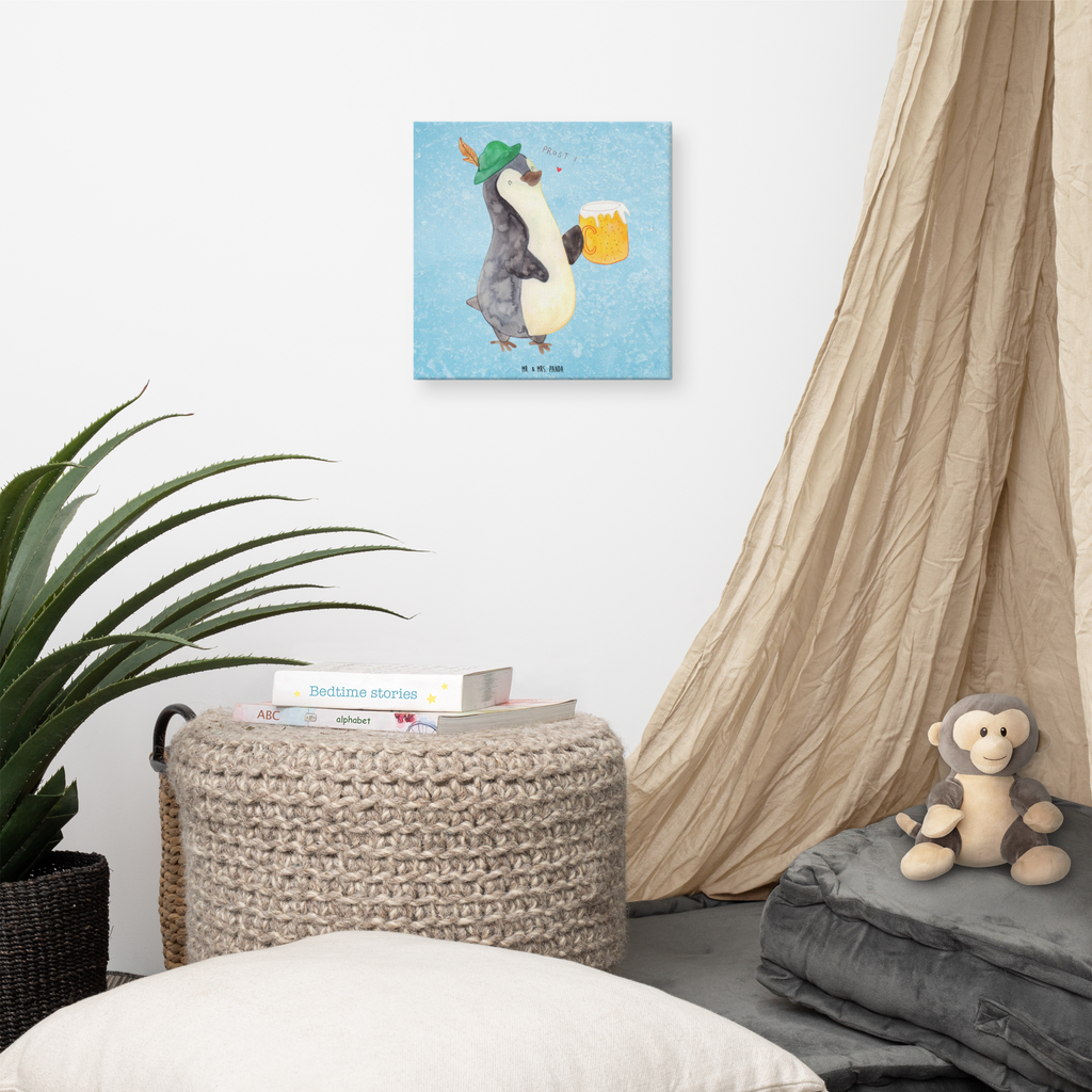 Leinwand Bild Pinguin Bier Leinwand, Bild, Kunstdruck, Wanddeko, Dekoration, Pinguin, Pinguine, Bier, Oktoberfest