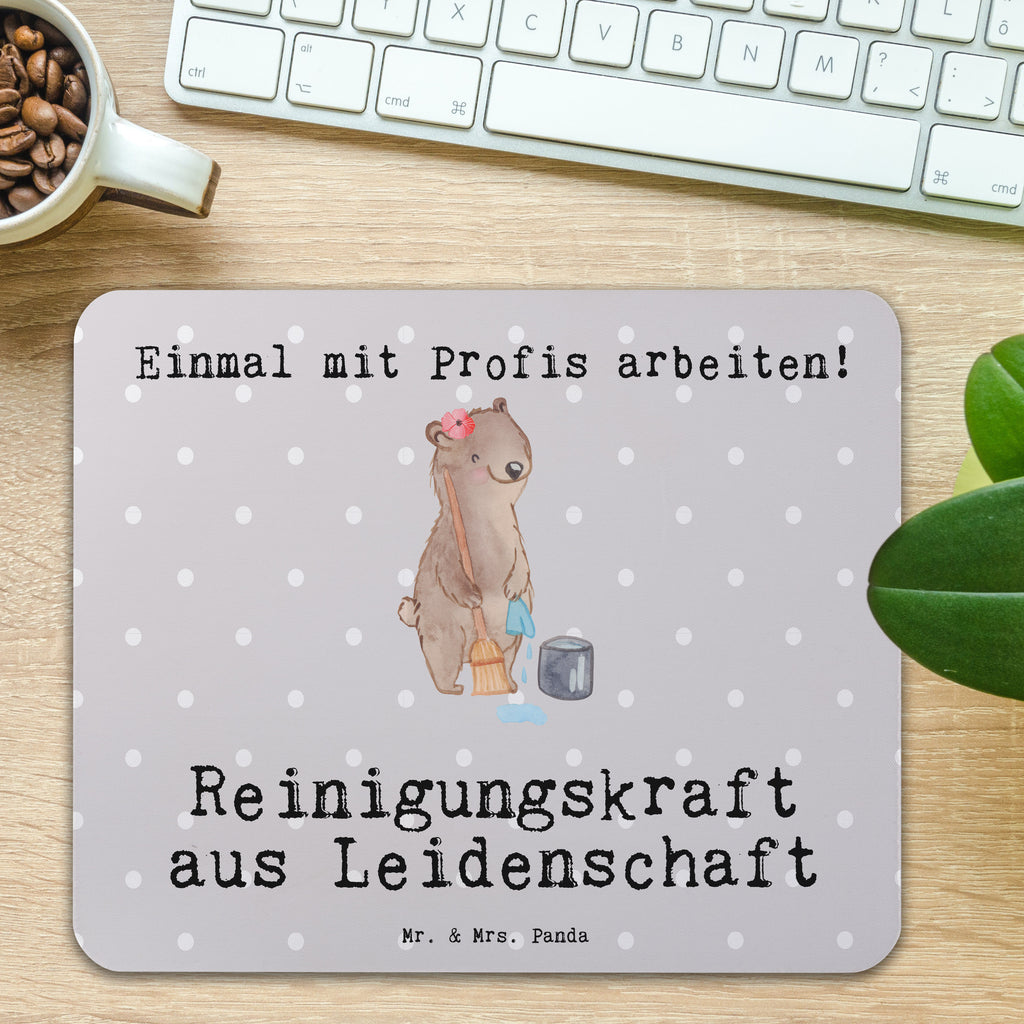 Mauspad Reinigungskraft aus Leidenschaft Mousepad, Computer zubehör, Büroausstattung, PC Zubehör, Arbeitszimmer, Mauspad, Einzigartiges Mauspad, Designer Mauspad, Mausunterlage, Mauspad Büro, Beruf, Ausbildung, Jubiläum, Abschied, Rente, Kollege, Kollegin, Geschenk, Schenken, Arbeitskollege, Mitarbeiter, Firma, Danke, Dankeschön