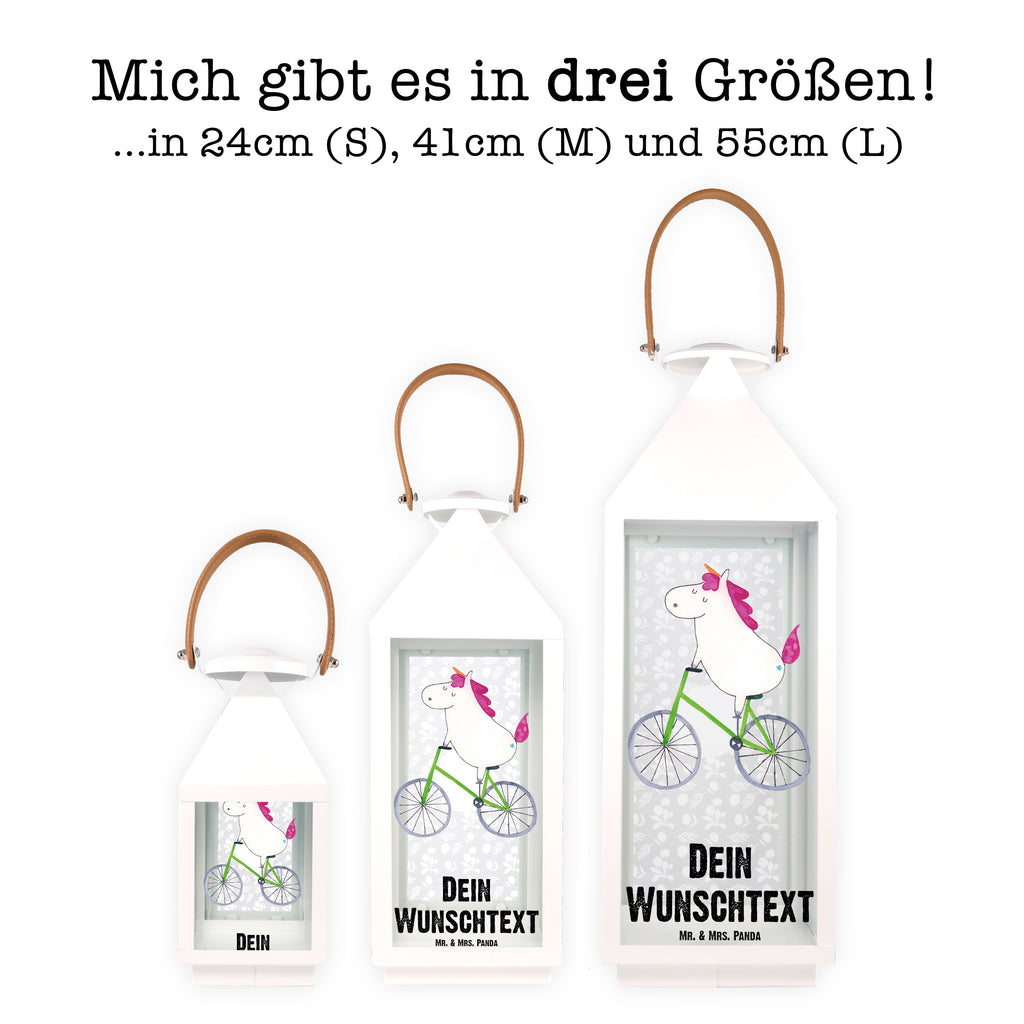 Personalisierte Deko Laterne Einhorn Radfahrer Gartenlampe, Gartenleuchte, Gartendekoration, Gartenlicht, Laterne kleine Laternen, XXL Laternen, Laterne groß, Einhorn, Einhörner, Einhorn Deko, Pegasus, Unicorn, Radfahren, Radfahrer, Rad, Bike, Feenstaub, Konfetti, Luxusproblem, Kummer, Liebeskummer