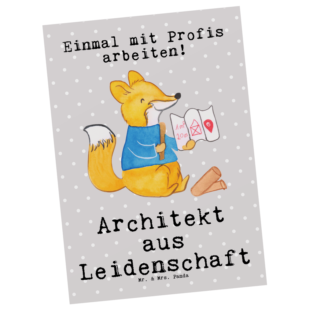 Postkarte Architekt aus Leidenschaft Postkarte, Karte, Geschenkkarte, Grußkarte, Einladung, Ansichtskarte, Geburtstagskarte, Einladungskarte, Dankeskarte, Ansichtskarten, Einladung Geburtstag, Einladungskarten Geburtstag, Beruf, Ausbildung, Jubiläum, Abschied, Rente, Kollege, Kollegin, Geschenk, Schenken, Arbeitskollege, Mitarbeiter, Firma, Danke, Dankeschön, Architekt, Innenarchitekt, Architekturbüro, Bauarbeiter