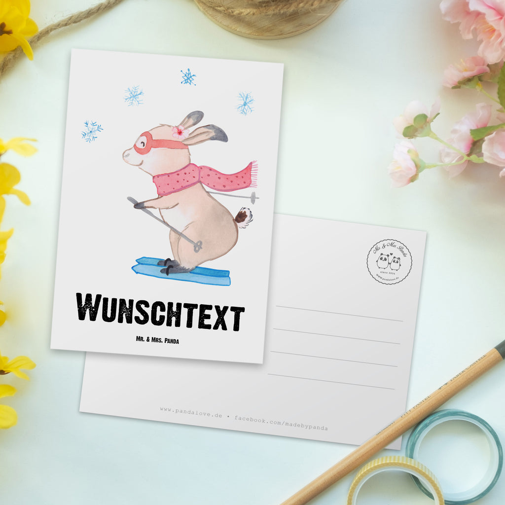 Personalisierte Postkarte Skilehrerin mit Herz Postkarte mit Namen, Postkarte bedrucken, Postkarte mit Wunschtext, Postkarte personalisierbar, Geschenkkarte mit Namen, Grußkarte mit Namen, Karte mit Namen, Einladung mit Namen, Ansichtskarte mit Namen, Geschenkkarte mit Wunschtext, Grußkarte mit Wunschtext, Karte mit Wunschtext, Einladung mit Wunschtext, Ansichtskarte mit Wunschtext, Beruf, Ausbildung, Jubiläum, Abschied, Rente, Kollege, Kollegin, Geschenk, Schenken, Arbeitskollege, Mitarbeiter, Firma, Danke, Dankeschön