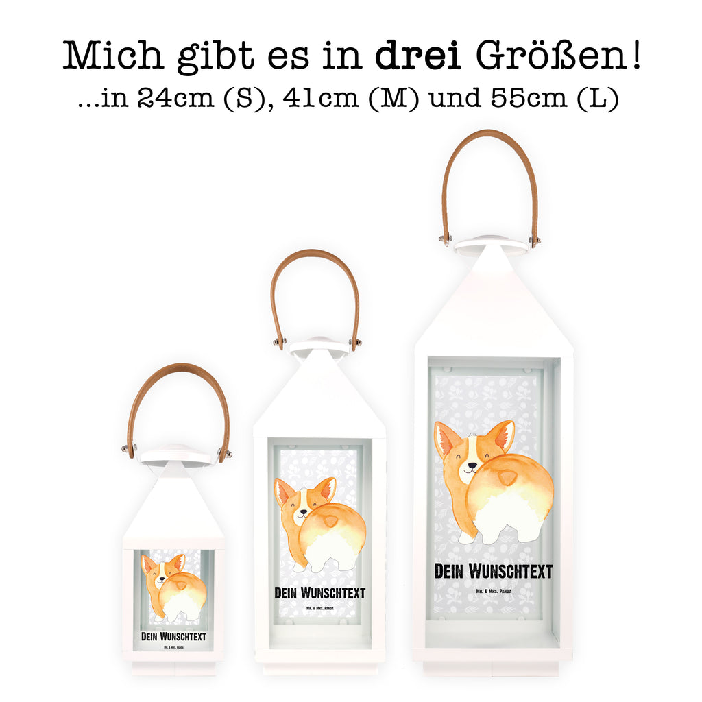 Personalisierte Deko Laterne Corgie Po Gartenlampe, Gartenleuchte, Gartendekoration, Gartenlicht, Laterne kleine Laternen, XXL Laternen, Laterne groß, Hund, Hundemotiv, Haustier, Hunderasse, Tierliebhaber, Hundebesitzer, Sprüche, Corgie, Hundeliebe, Motivation, Selbstliebe, Spruch