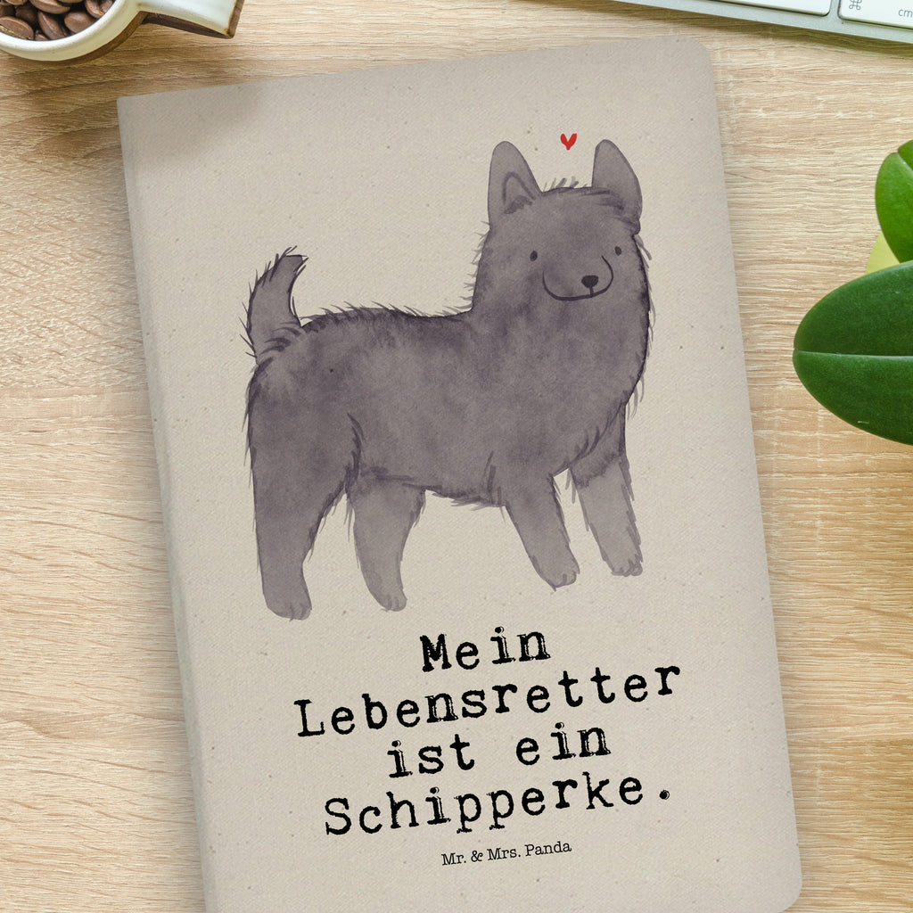 Baumwoll Notizbuch Schipperke Lebensretter Notizen, Eintragebuch, Tagebuch, Notizblock, Adressbuch, Journal, Kladde, Skizzenbuch, Notizheft, Schreibbuch, Schreibheft, Hund, Hunderasse, Rassehund, Hundebesitzer, Geschenk, Tierfreund, Schenken, Welpe, Schipperke, belgische Hunderasse