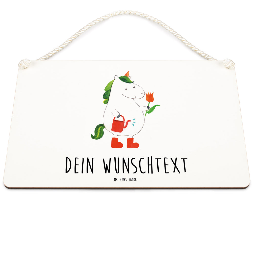 Personalisiertes Deko Schild Einhorn Gärtner Dekoschild, Deko Schild, Schild, Tür Schild, Türschild, Holzschild, Wandschild, Wanddeko, Einhorn, Einhörner, Einhorn Deko, Pegasus, Unicorn, Luftballon, Gießkanne, Giesskanne, Lebenslust, Freude, Blume, Freundin, Garten, Stiefel