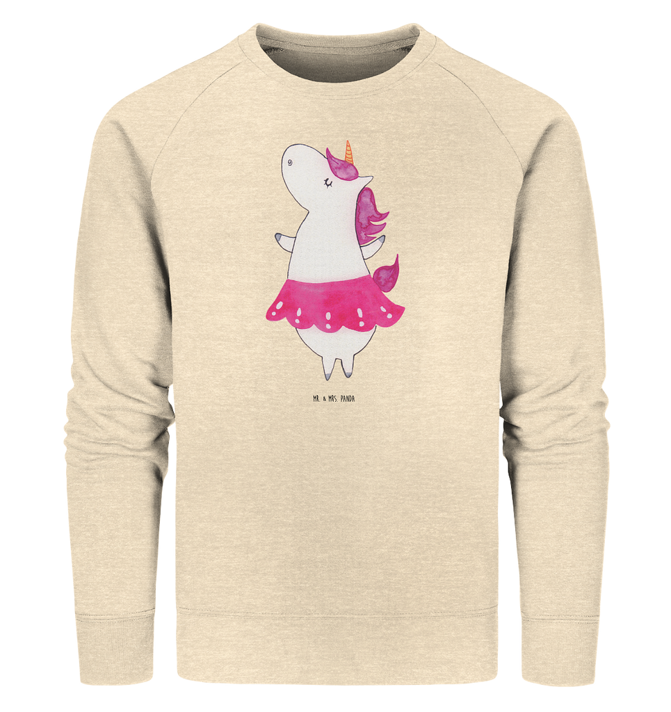 Organic Pullover Einhorn Ballerina Pullover, Pullover Männer, Pullover Frauen, Sweatshirt, Sweatshirt Männer, Sweatshirt Frauen, Unisex, Einhorn, Einhörner, Einhorn Deko, Pegasus, Unicorn, Tanzen, Ballerina, Party, Wohnung, Spaß, Feiern, Geburtstag, Tänzerin, Lebenslust, Lebensfreude