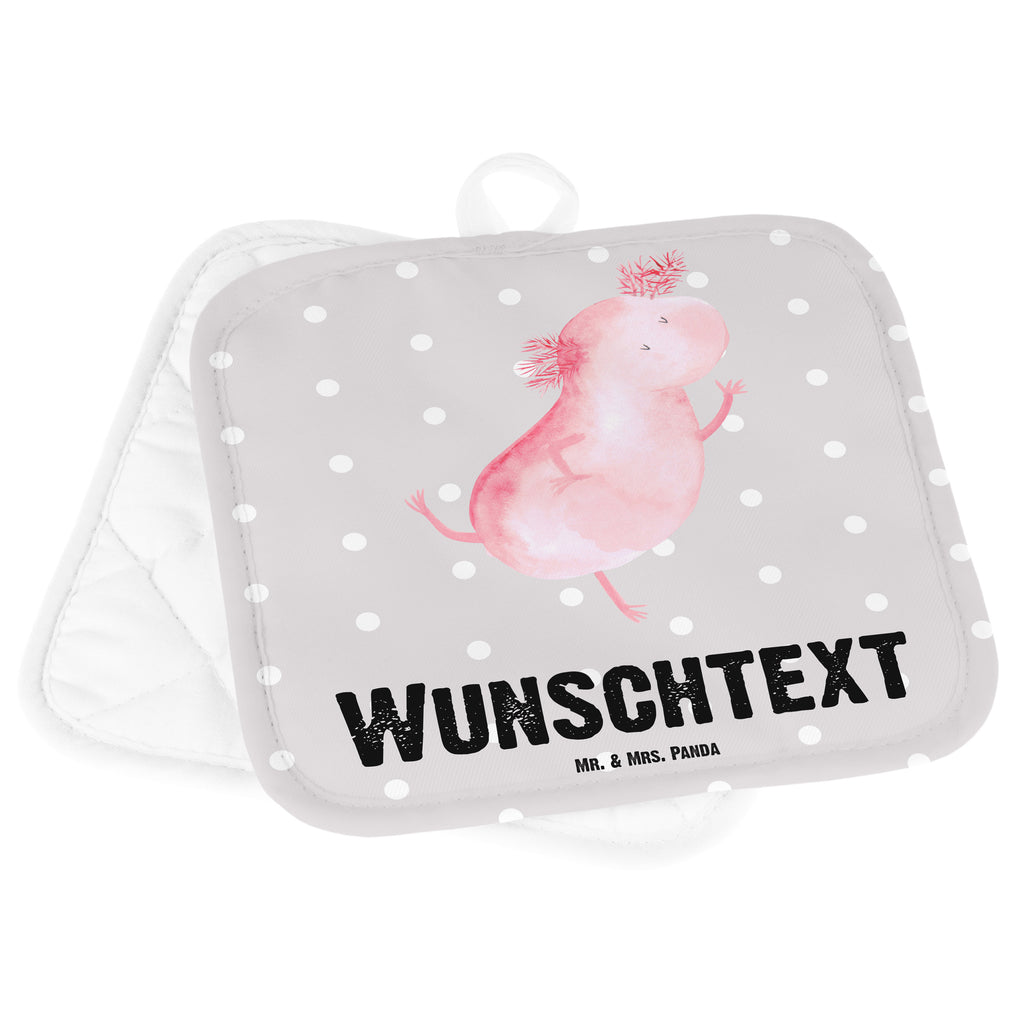 Personalisierte Topflappen Axolotl tanzt Topflappen personalisiert, Personalisierte Topfuntersetzer, Personalisierter Ofenhandschuh, Topflappen Set personalisiert, Topflappen mit Namen, Namensaufdruck, Axolotl, Molch, Axolot, Schwanzlurch, Lurch, Lurche, Dachschaden, Sterne, verrückt, Freundin, beste Freundin