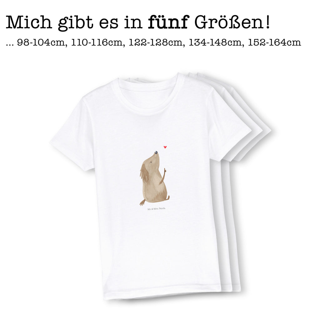 Organic Kinder T-Shirt Hund Liebe Kinder T-Shirt, Kinder T-Shirt Mädchen, Kinder T-Shirt Jungen, Hund, Hundemotiv, Haustier, Hunderasse, Tierliebhaber, Hundebesitzer, Sprüche, Liebe, Hundeglück, Hundeliebe, Hunde, Frauchen