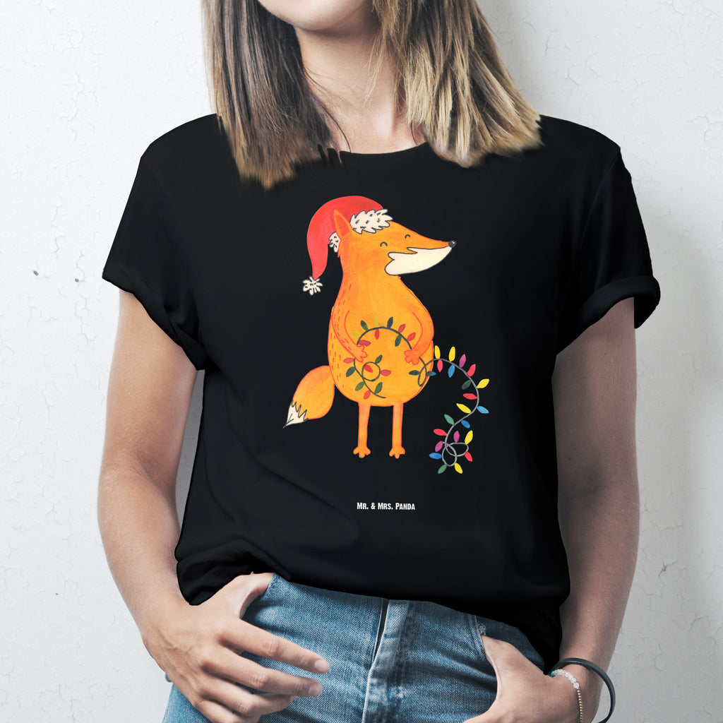 T-Shirt Standard Fuchs Weihnachten T-Shirt, Shirt, Tshirt, Lustiges T-Shirt, T-Shirt mit Spruch, Party, Junggesellenabschied, Jubiläum, Geburstag, Herrn, Damen, Männer, Frauen, Schlafshirt, Nachthemd, Sprüche, Winter, Weihnachten, Weihnachtsdeko, Nikolaus, Advent, Heiligabend, Wintermotiv, Fuchs, Füchse, Spruch schön, Geschenk Weihnachten, Weihnachtsmann, Weihnachtszeit