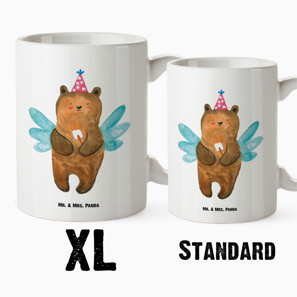 XL Tasse Zahnfee Bär XL Tasse, Große Tasse, Grosse Kaffeetasse, XL Becher, XL Teetasse, spülmaschinenfest, Jumbo Tasse, Groß, Bär, Teddy, Teddybär, Zahnfee, Fee, Milchzahn, Erster Zahn