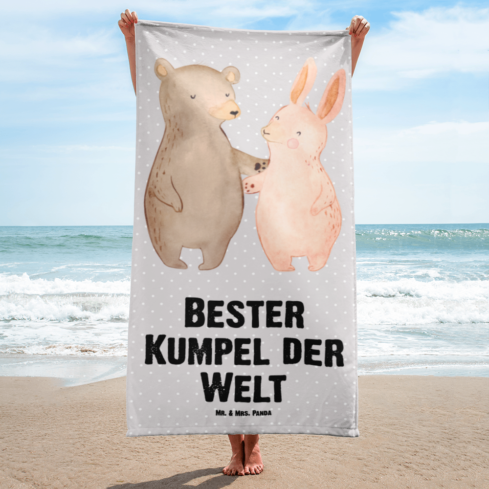 XL Badehandtuch Hase Bester Kumpel der Welt Handtuch, Badetuch, Duschtuch, Strandtuch, Saunatuch, für, Dankeschön, Geschenk, Schenken, Geburtstag, Geburtstagsgeschenk, Geschenkidee, Danke, Bedanken, Mitbringsel, Freude machen, Geschenktipp, Kumpel, Kumpane, bester Freund, Bro, Buddy, Kollege, best friends, Freundschaft, Liebster, Bester