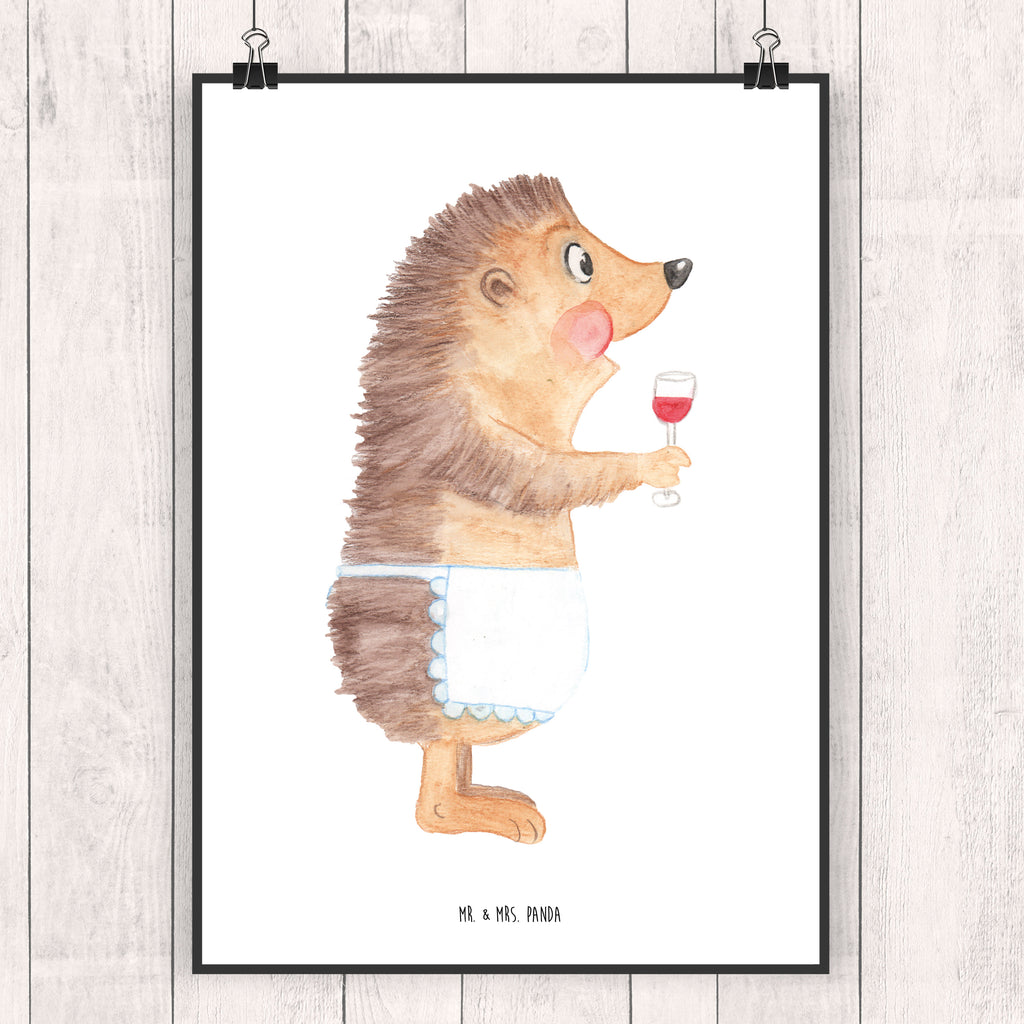 Poster Igel mit Wein Poster, Wandposter, Bild, Wanddeko, Küchenposter, Kinderposter, Wanddeko Bild, Raumdekoration, Wanddekoration, Handgemaltes Poster, Mr. & Mrs. Panda Poster, Designposter, Kunstdruck, Posterdruck, Tiermotive, Gute Laune, lustige Sprüche, Tiere, Wein Spruch, Igel, Geschenk Weintrinker, Geschenk Weinliebhaber, Wein Deko, Weinglas, Rotwein, Weißwein, Wein trinken