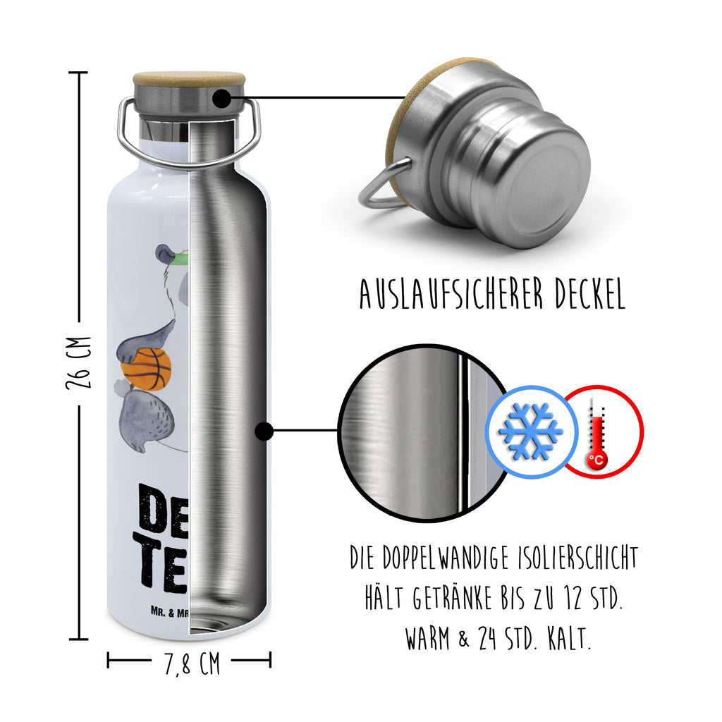 Personalisierte Trinkflasche Panda Basketball Personalisierte Trinkflasche, Trinkflasche mit Namen, Trinkflasche bedrucken, Flasche personalisiert, Trinkflasch mit Aufdruck, Trinkflasche Werbegeschenk, Namensaufdruck Trinkflasche, Sportflasche personalisiert, Trinkflasche Sport, Geschenk, Sport, Sportart, Hobby, Schenken, Danke, Dankeschön, Auszeichnung, Gewinn, Sportler, Basketball, Basketball Verein, Basketball Verband, Basketballplatz