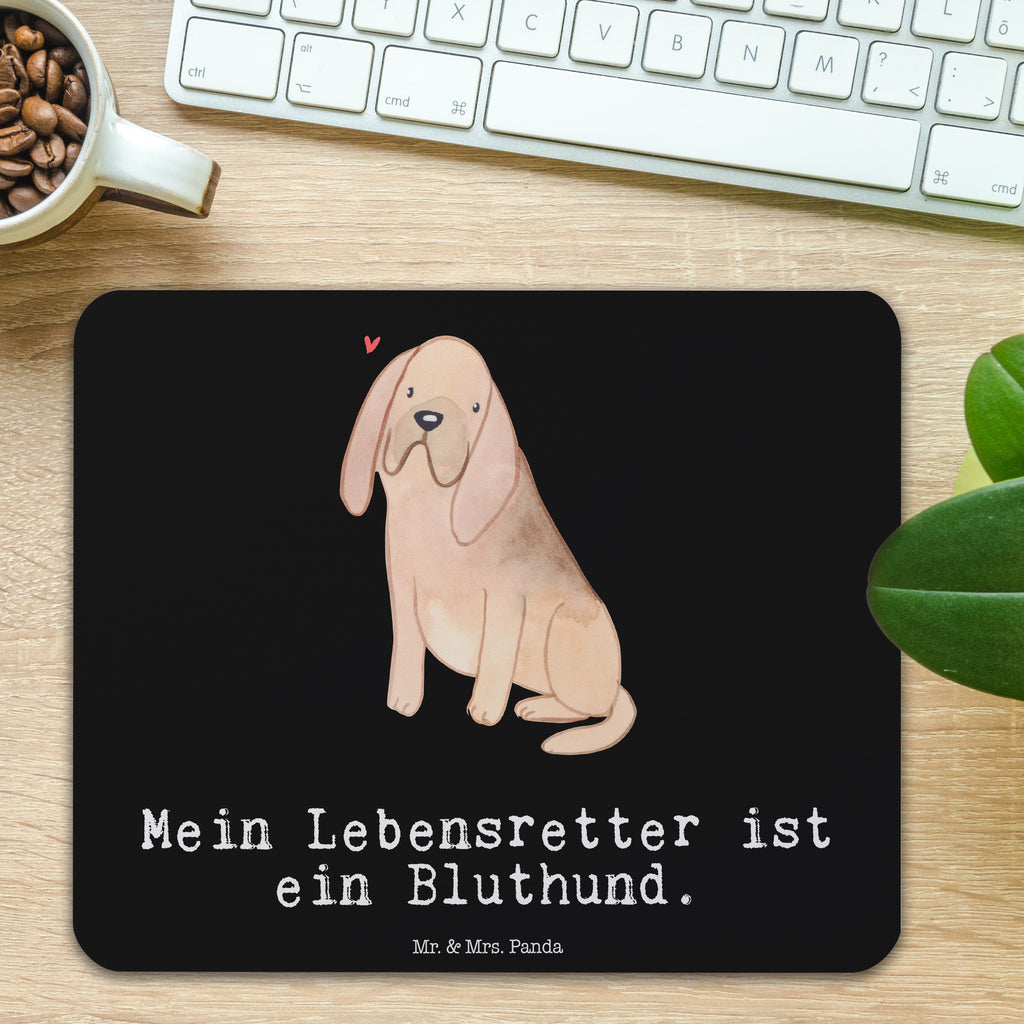 Mauspad Bloodhound Lebensretter Mousepad, Computer zubehör, Büroausstattung, PC Zubehör, Arbeitszimmer, Mauspad, Einzigartiges Mauspad, Designer Mauspad, Mausunterlage, Mauspad Büro, Hund, Hunderasse, Rassehund, Hundebesitzer, Geschenk, Tierfreund, Schenken, Welpe, Bluthund, Bloodhound, St. Hubertushund, Chien de Saint Hubert