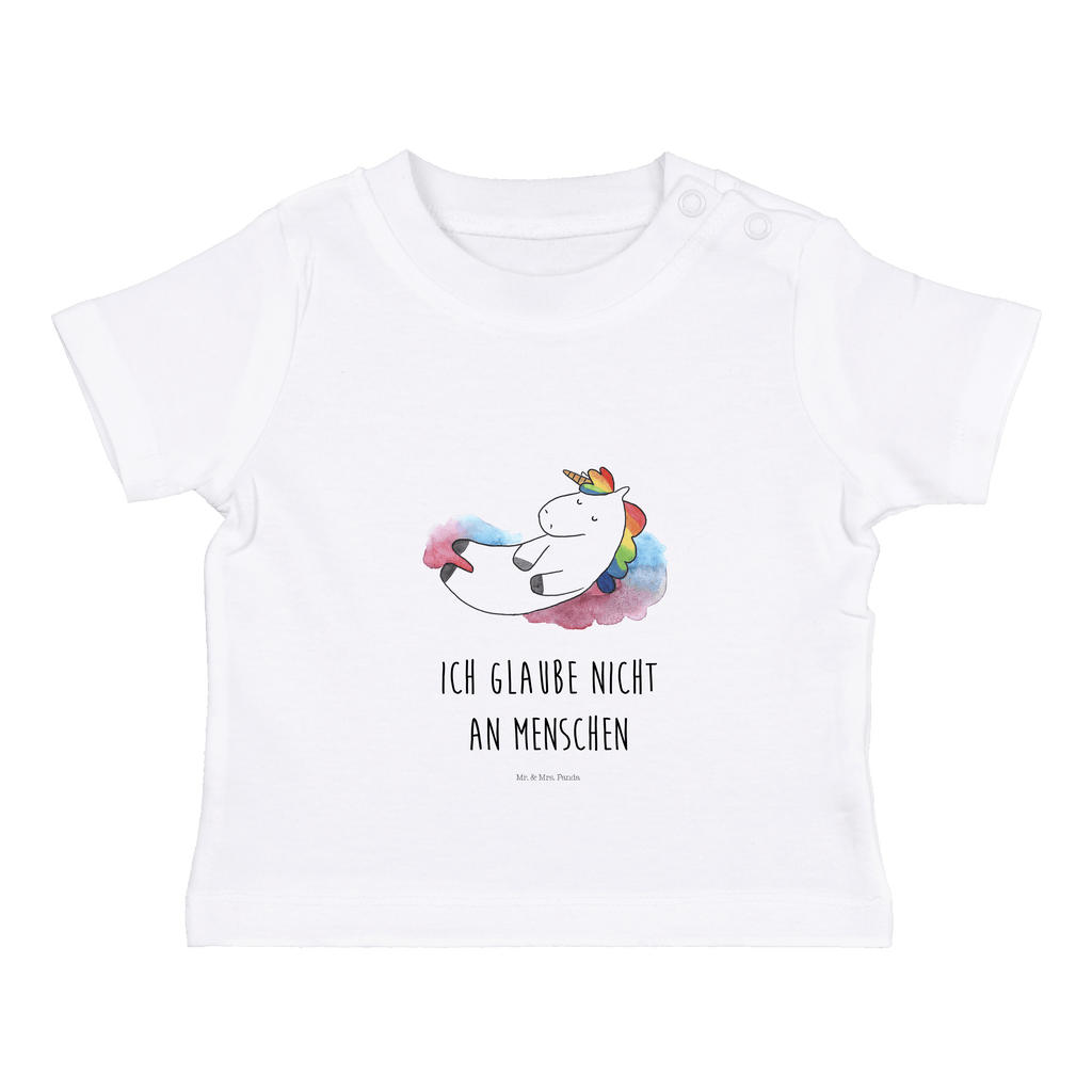 Organic Baby Shirt Einhorn Wolke 7 Baby T-Shirt, Jungen Baby T-Shirt, Mädchen Baby T-Shirt, Shirt, Einhorn, Einhörner, Einhorn Deko, Pegasus, Unicorn, verliebt, Menschen, witzig, lustig, Geschenk, Glaube, Realität, Lächeln
