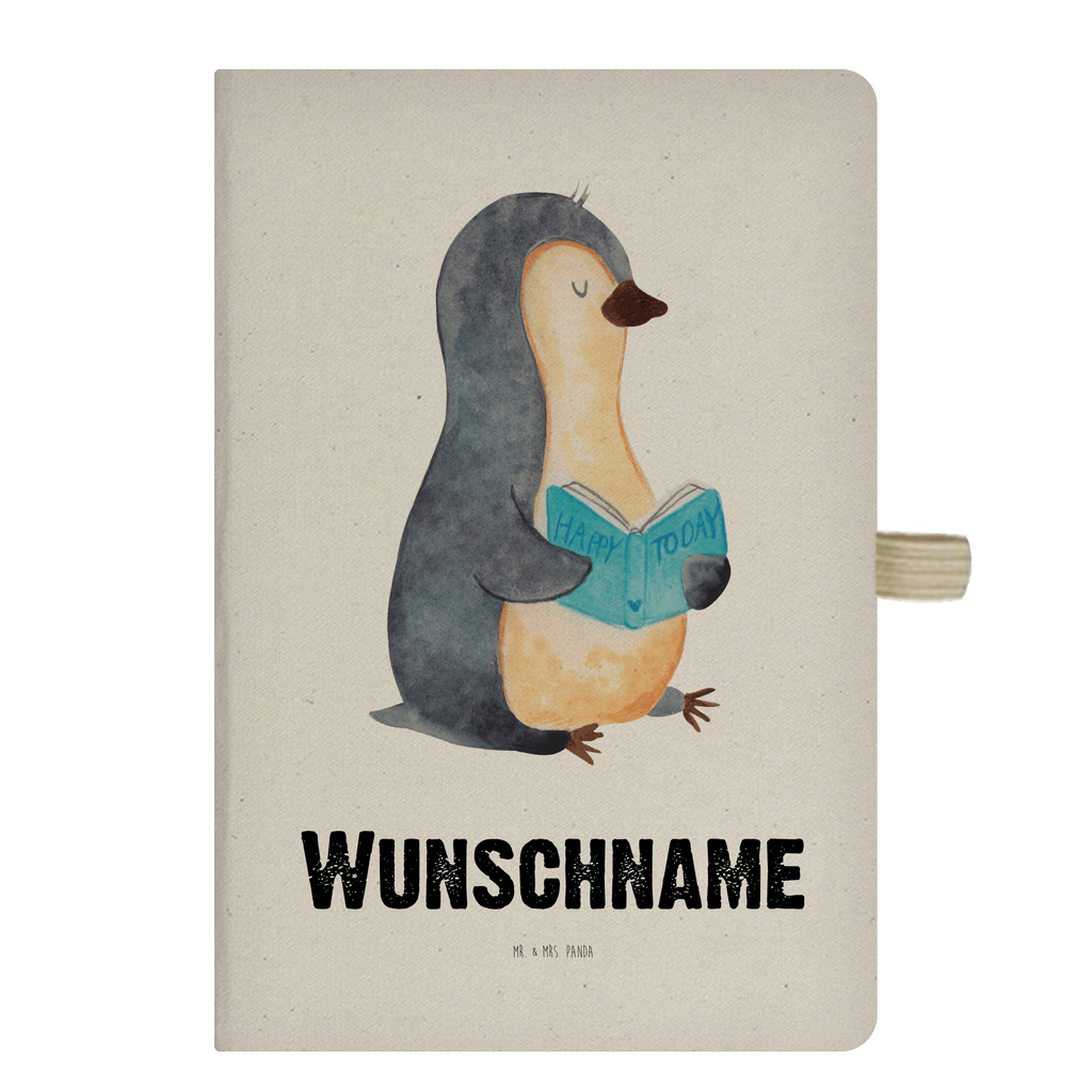 DIN A4 Personalisiertes Notizbuch Pinguin Buch Personalisiertes Notizbuch, Notizbuch mit Namen, Notizbuch bedrucken, Personalisierung, Namensbuch, Namen, Pinguin, Pinguine, Buch, Lesen, Bücherwurm, Nichtstun, Faulenzen, Ferien, Urlaub, Freizeit