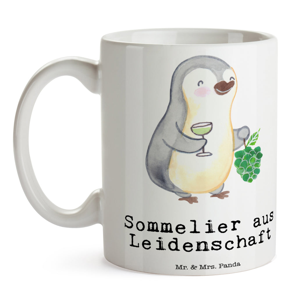 Tasse Sommelier aus Leidenschaft Tasse, Kaffeetasse, Teetasse, Becher, Kaffeebecher, Teebecher, Keramiktasse, Porzellantasse, Büro Tasse, Geschenk Tasse, Tasse Sprüche, Tasse Motive, Kaffeetassen, Tasse bedrucken, Designer Tasse, Cappuccino Tassen, Schöne Teetassen, Beruf, Ausbildung, Jubiläum, Abschied, Rente, Kollege, Kollegin, Geschenk, Schenken, Arbeitskollege, Mitarbeiter, Firma, Danke, Dankeschön