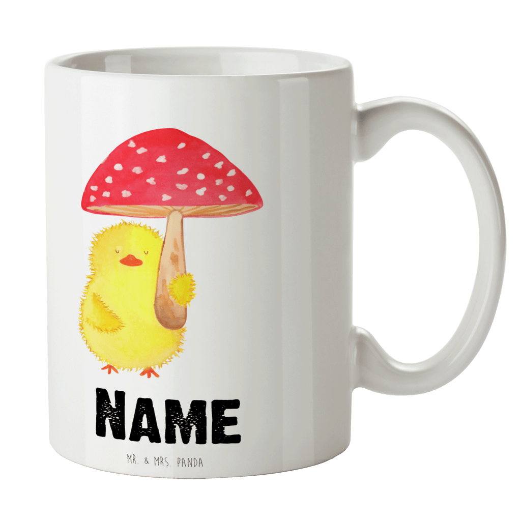 Personalisierte Tasse Küken Fliegenpilz Personalisierte Tasse, Namenstasse, Wunschname, Personalisiert, Tasse, Namen, Drucken, Tasse mit Namen, Ostern, Osterhase, Ostergeschenke, Osternest, Osterdeko, Geschenke zu Ostern, Ostern Geschenk, Ostergeschenke Kinder, Ostern Kinder, Küken, Fliegenpilz, Glückspilz, Frohe Ostern, Ostergrüße