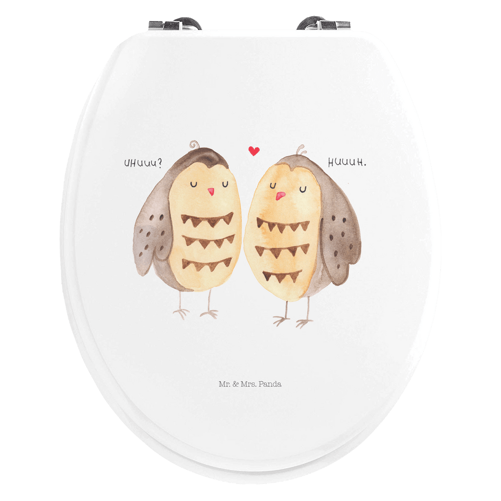 Motiv WC Sitz Eulen Liebe Klobrille, Klodeckel, Toilettendeckel, WC-Sitz, Toilette, Eule, Eule Deko, Liebe, Hochzeit Spruch, Owl, All you need is love, Liebe Spruch, Freundin Geschenk, Freund, Wortspiel lustig