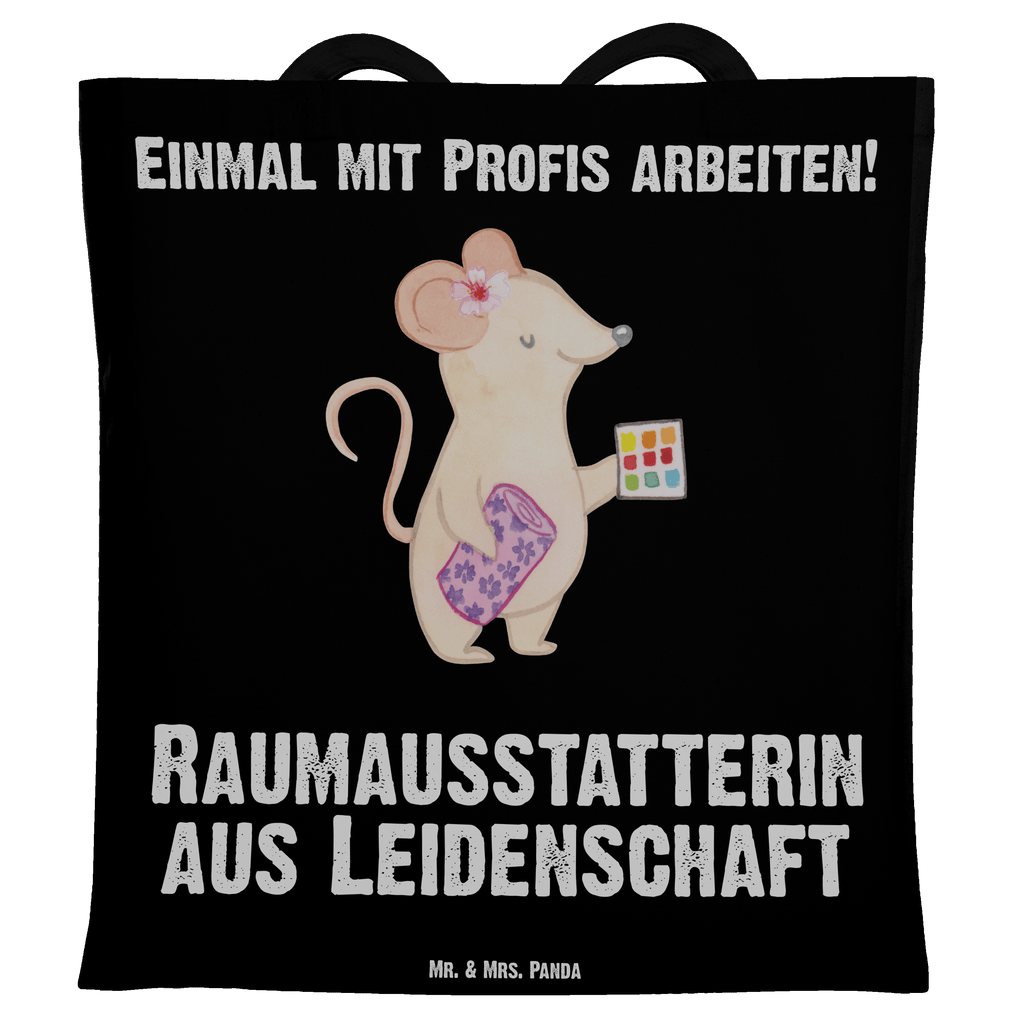 Tragetasche Raumausstatterin aus Leidenschaft Beuteltasche, Beutel, Einkaufstasche, Jutebeutel, Stoffbeutel, Tasche, Shopper, Umhängetasche, Strandtasche, Schultertasche, Stofftasche, Tragetasche, Badetasche, Jutetasche, Einkaufstüte, Laptoptasche, Beruf, Ausbildung, Jubiläum, Abschied, Rente, Kollege, Kollegin, Geschenk, Schenken, Arbeitskollege, Mitarbeiter, Firma, Danke, Dankeschön