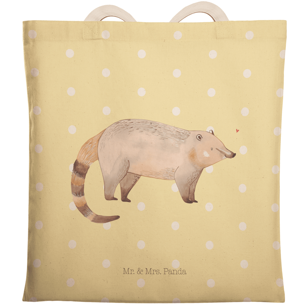 Einkaufstasche Nasenbär Tragetasche, Tasche, Beutel, Stofftasche, Baumwolltasche, Umhängetasche, Shopper, Einkaufstasche, Beuteltasche, Tiermotive, Gute Laune, lustige Sprüche, Tiere, Nasenbär, Nasenbären, Rüsselbär, Bär