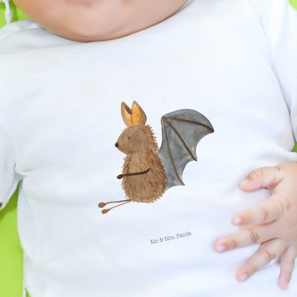 Organic Baby Shirt Fledermaus Sitzen Baby T-Shirt, Jungen Baby T-Shirt, Mädchen Baby T-Shirt, Shirt, Tiermotive, Gute Laune, lustige Sprüche, Tiere, Fledermaus, Fledermäuse, Motivation, entspannen